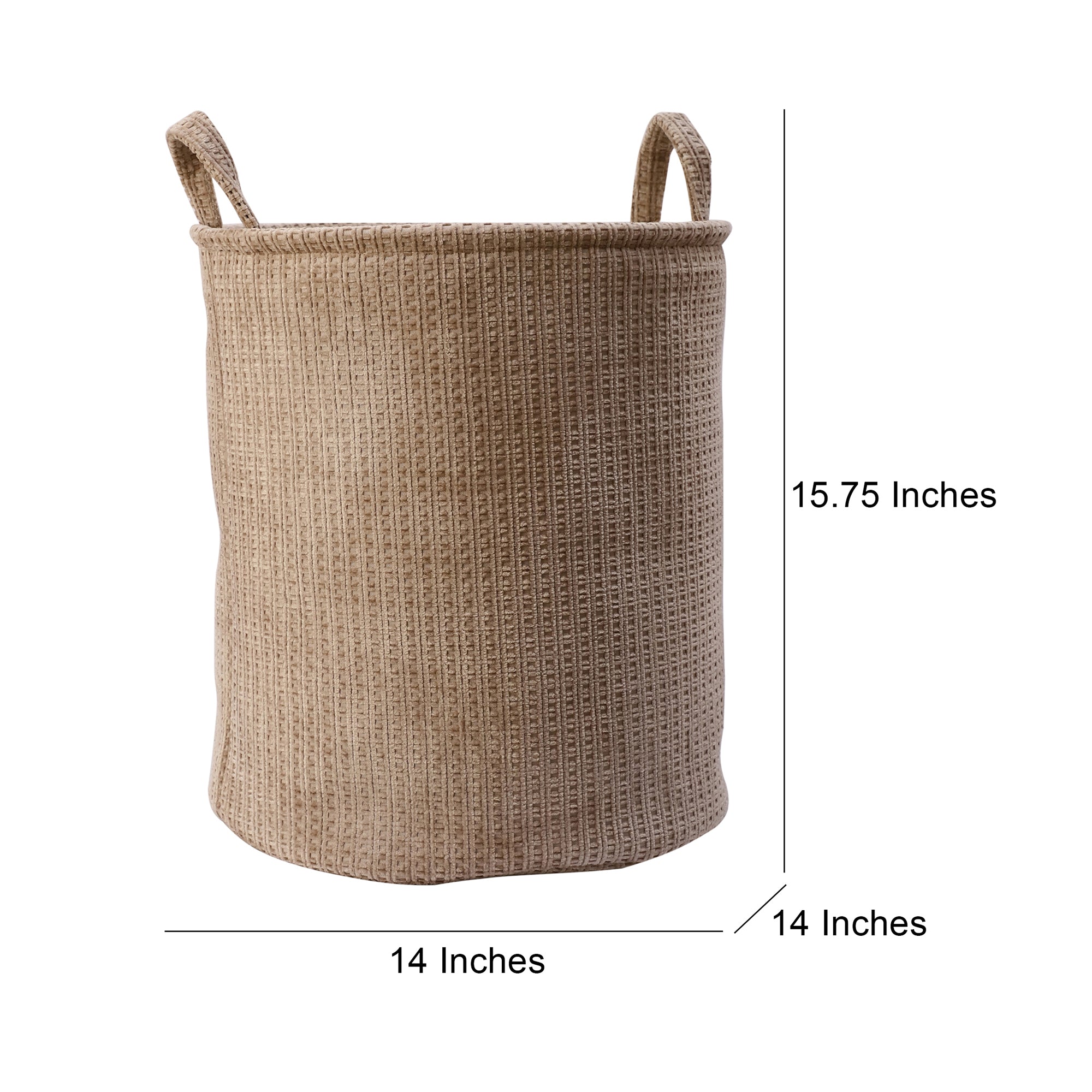 Sable Suede Laundry Tote