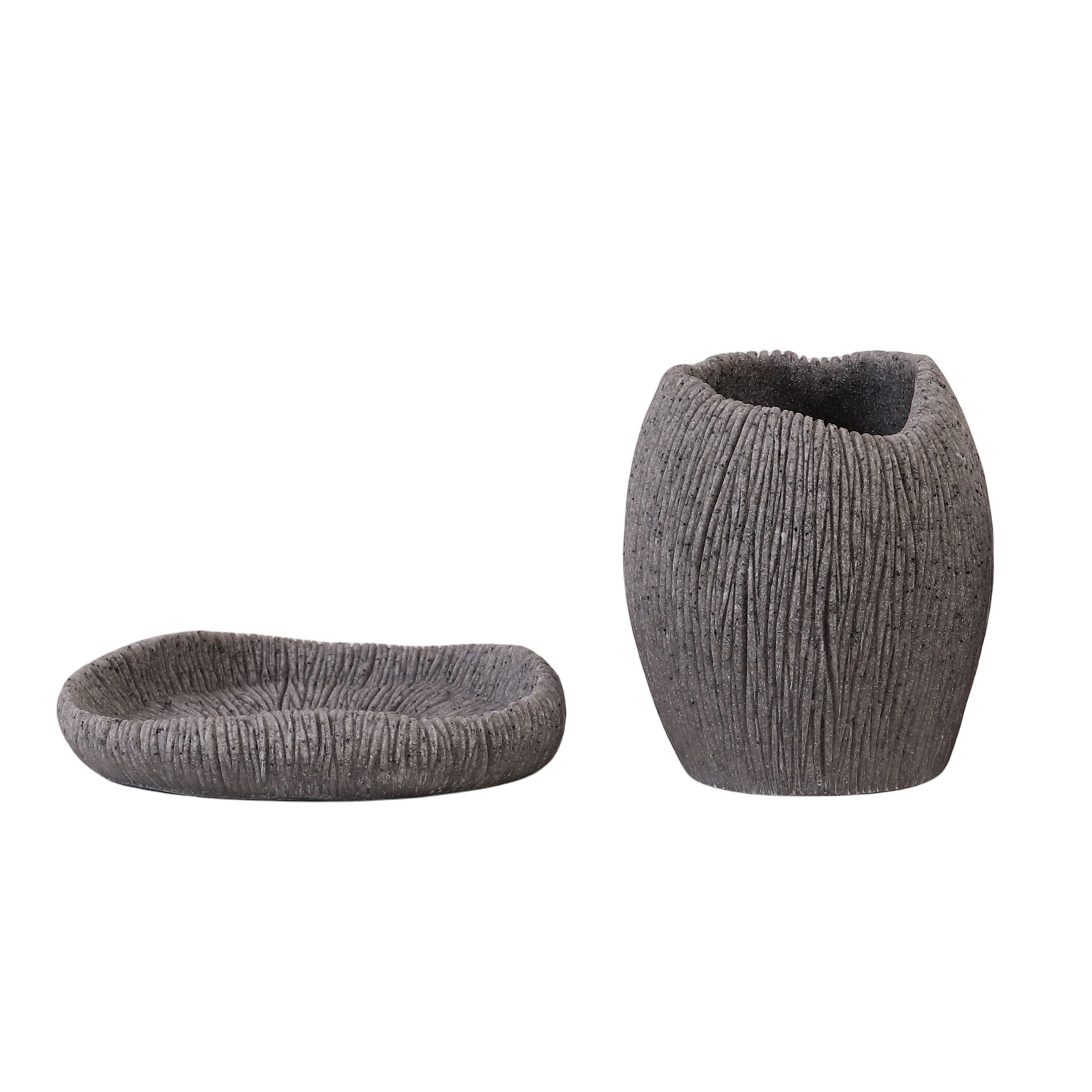 Coral Sands 4 Piece Bath Set (Grey)