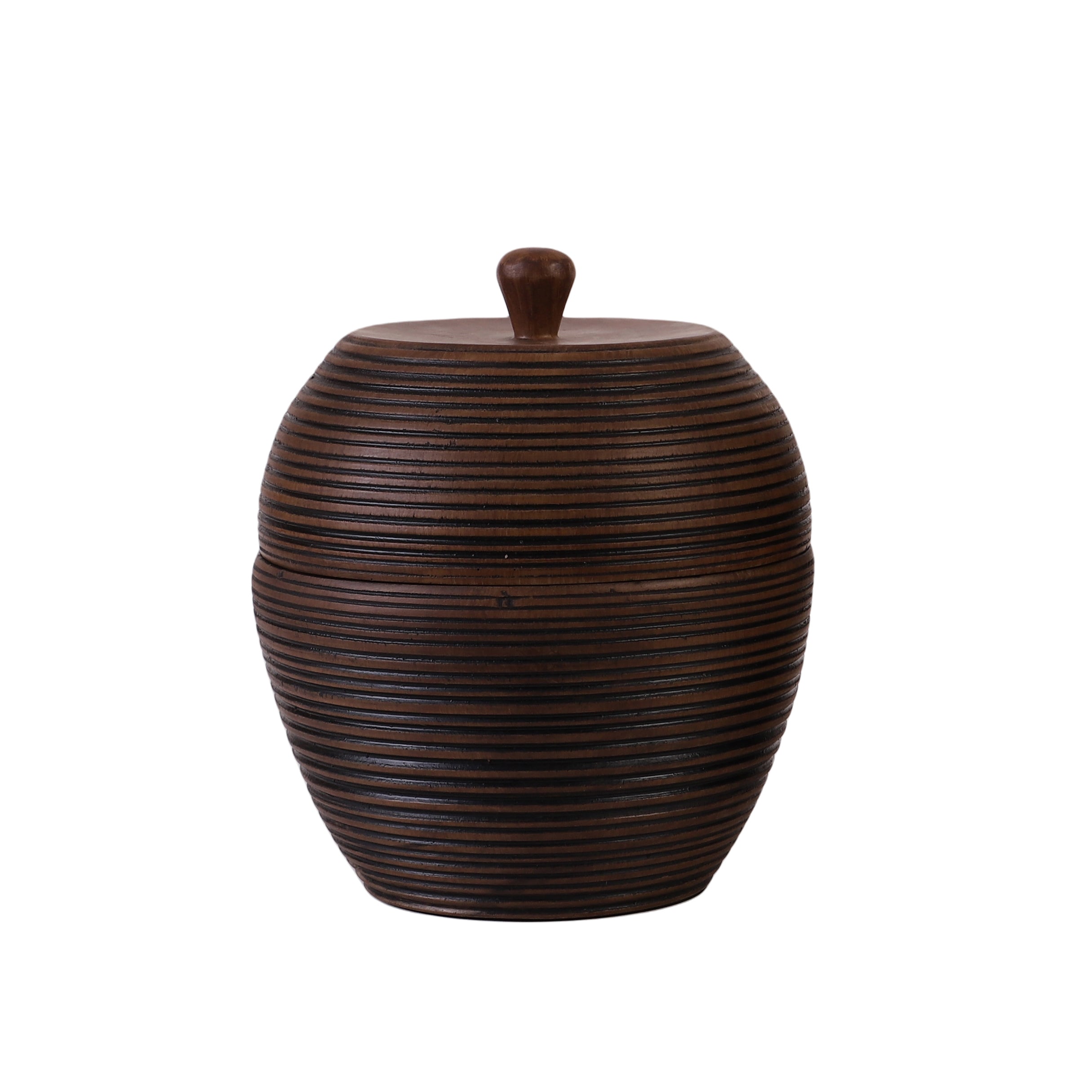 Dualora Sculpted Table Accent (Brown)