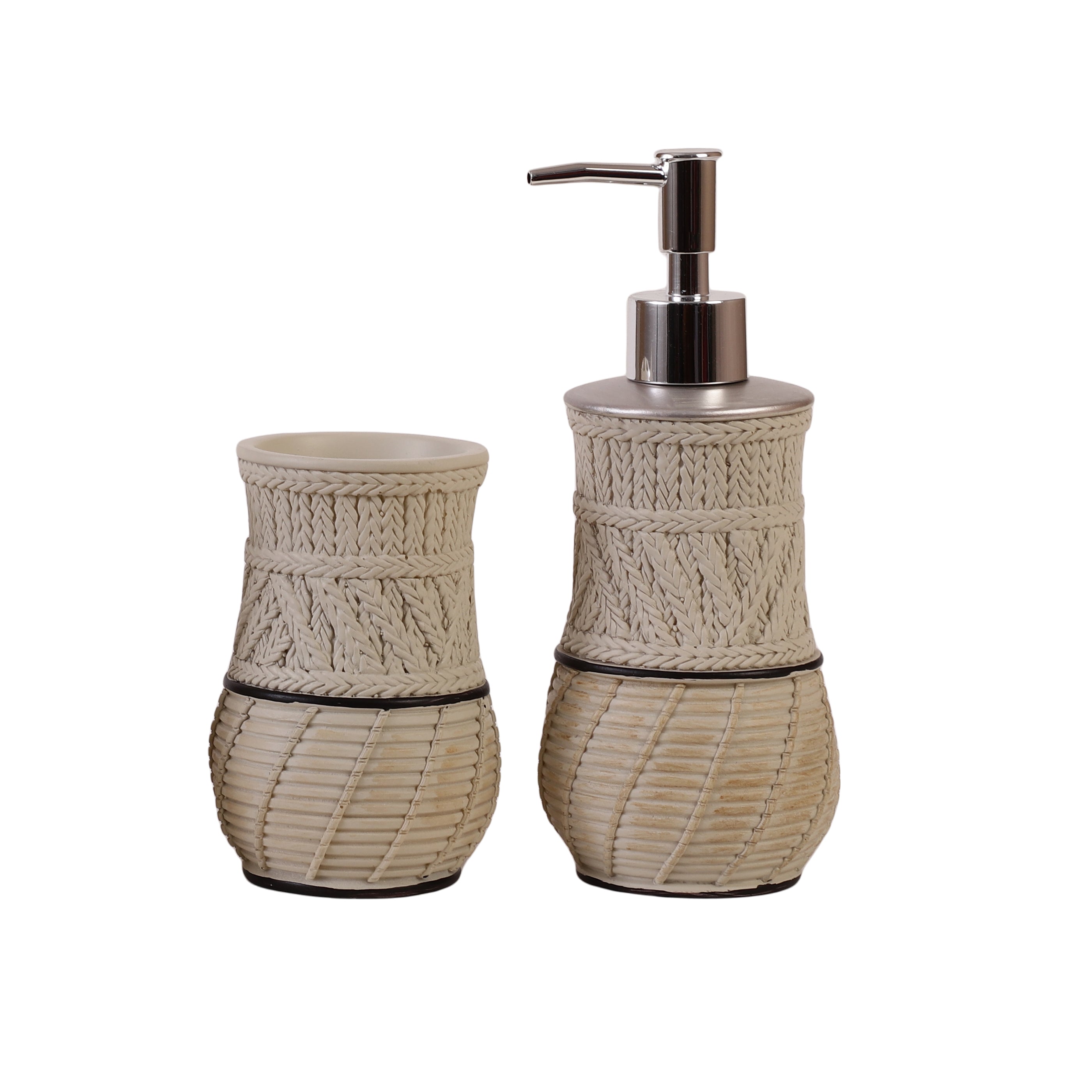 Braided Elegance 4 Piece Bath Set