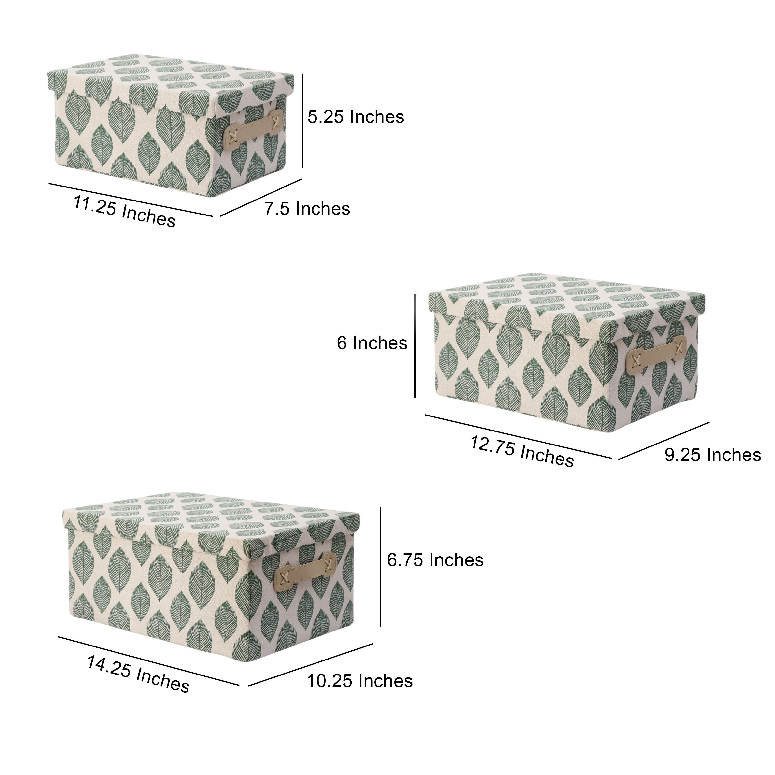 Leaflin Storage Organisers (Set of 3)
