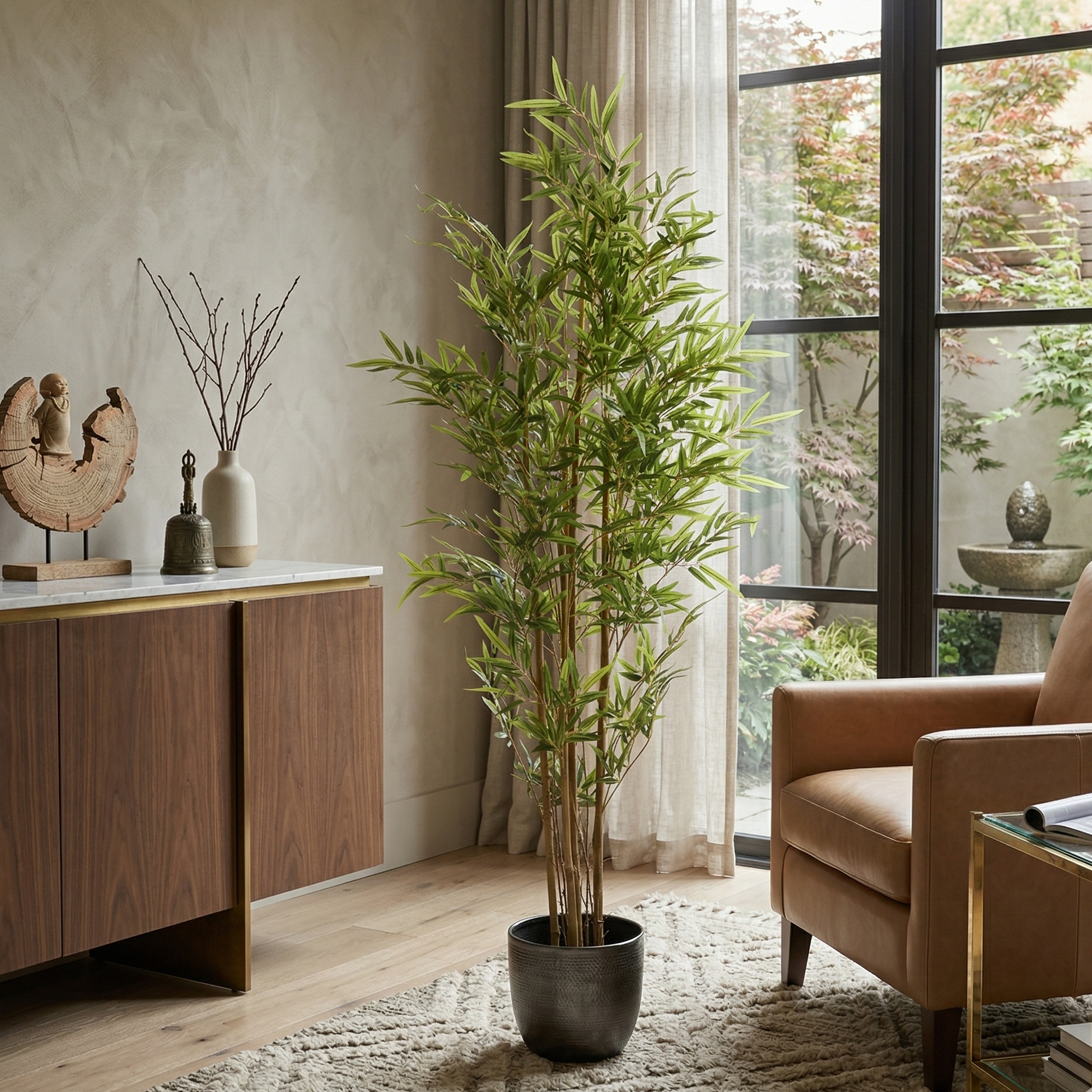 Bamboo Faux Plant (Medium)