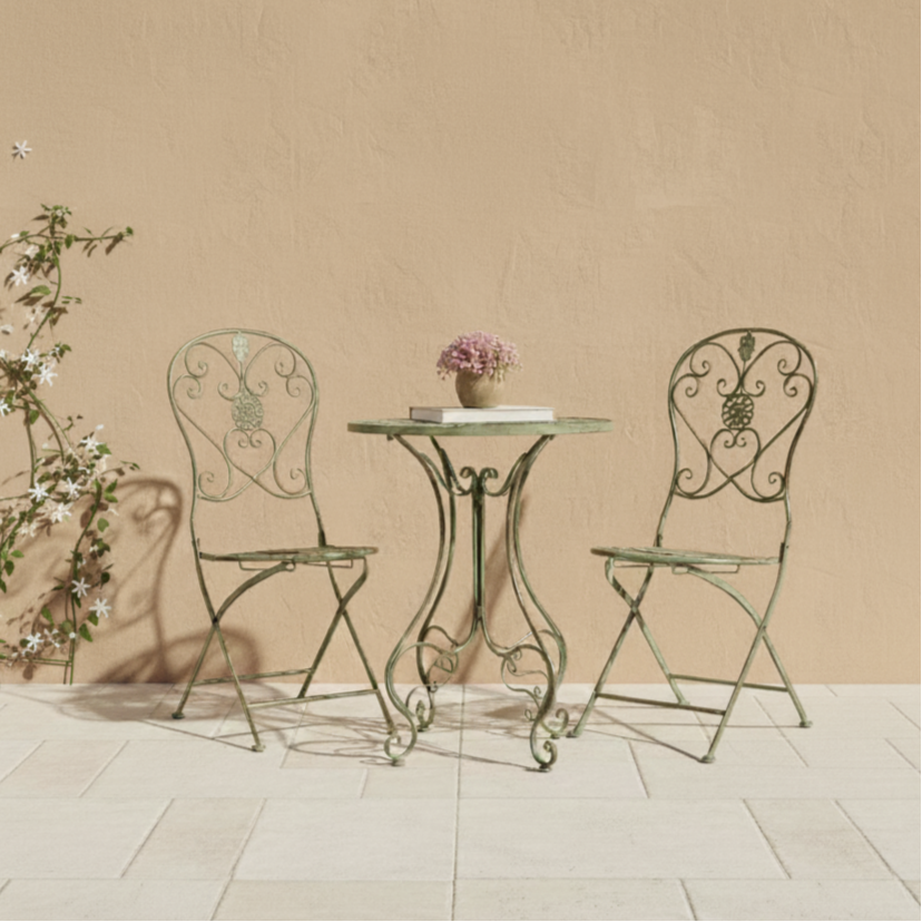 Olive Garden Foldable Outdoor Table and Chair (Single)