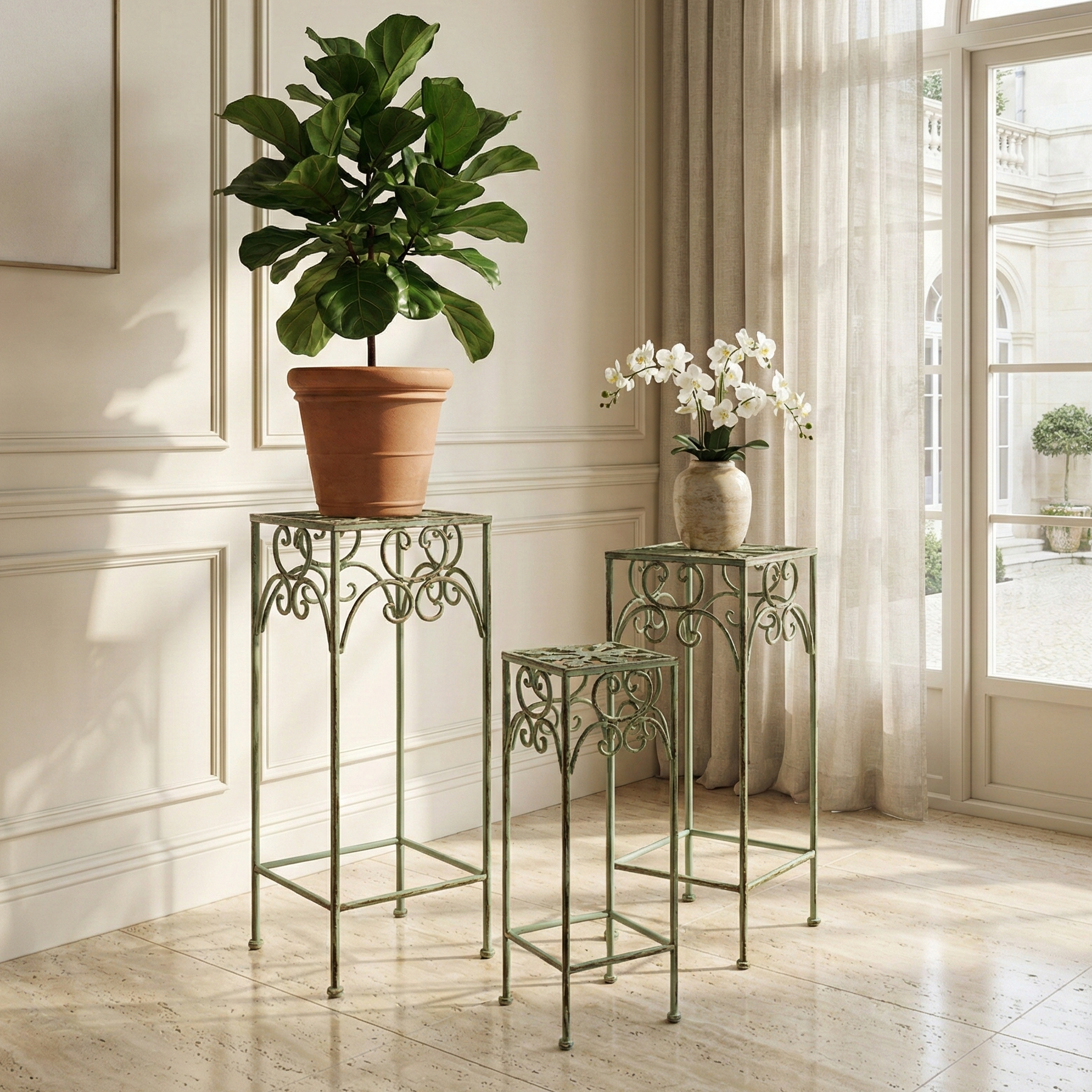 Olive Garden Decorative Tables (Set of 3)