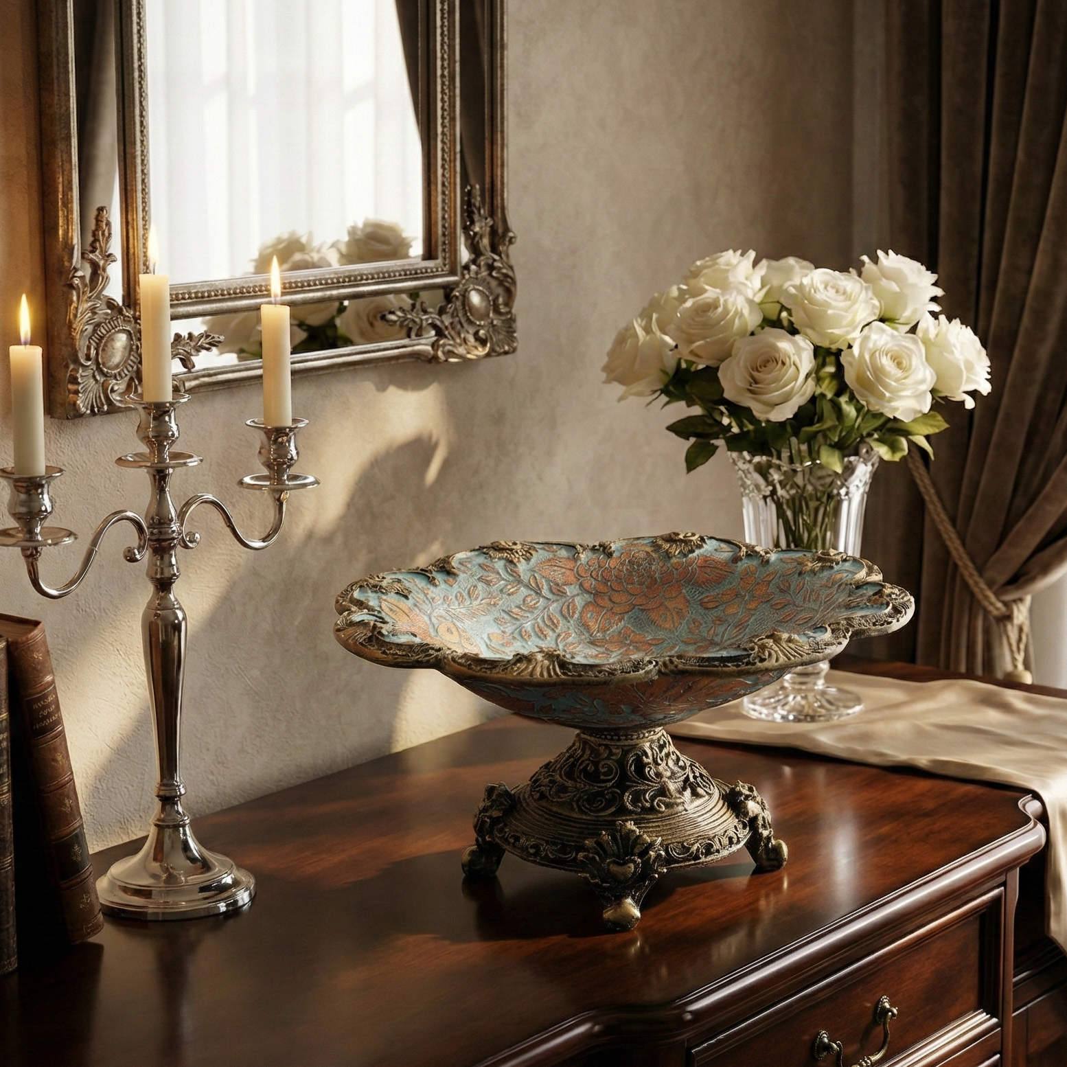 Tuscan Blue Platter