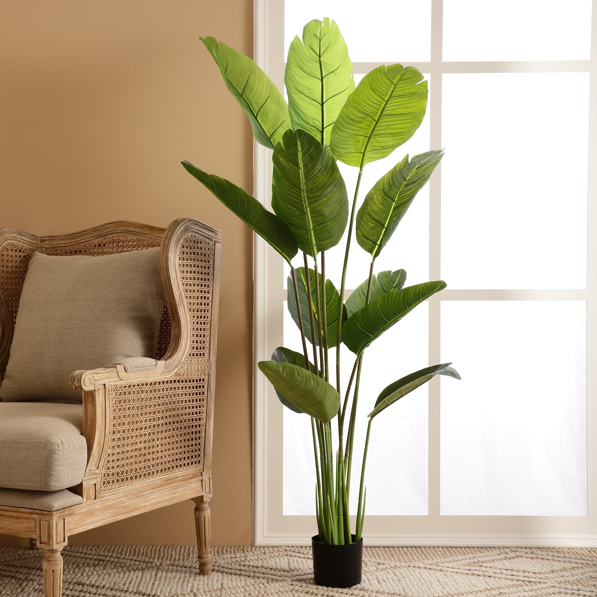 Banana Palm Faux Plant