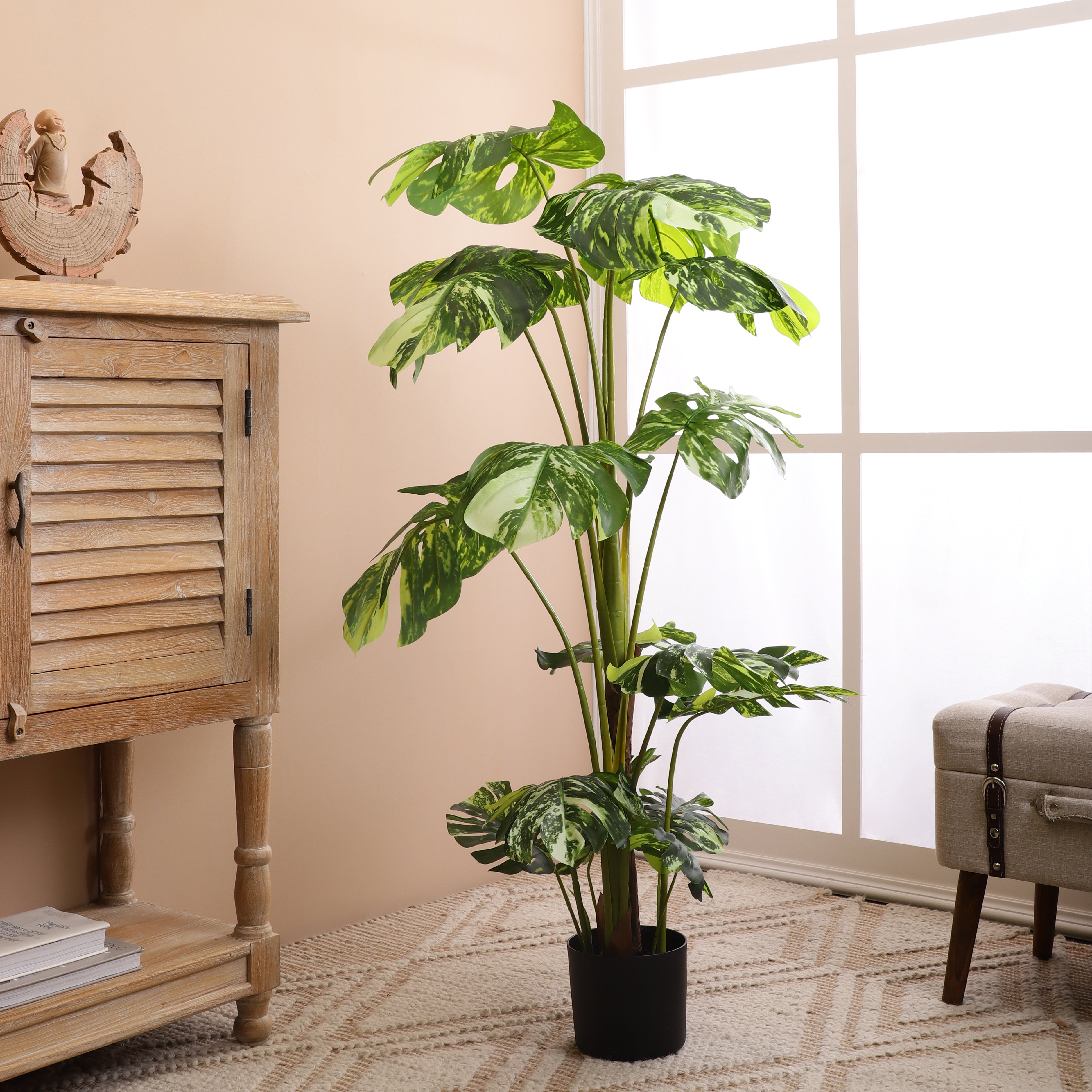 Monstera Faux Plant (Tall)