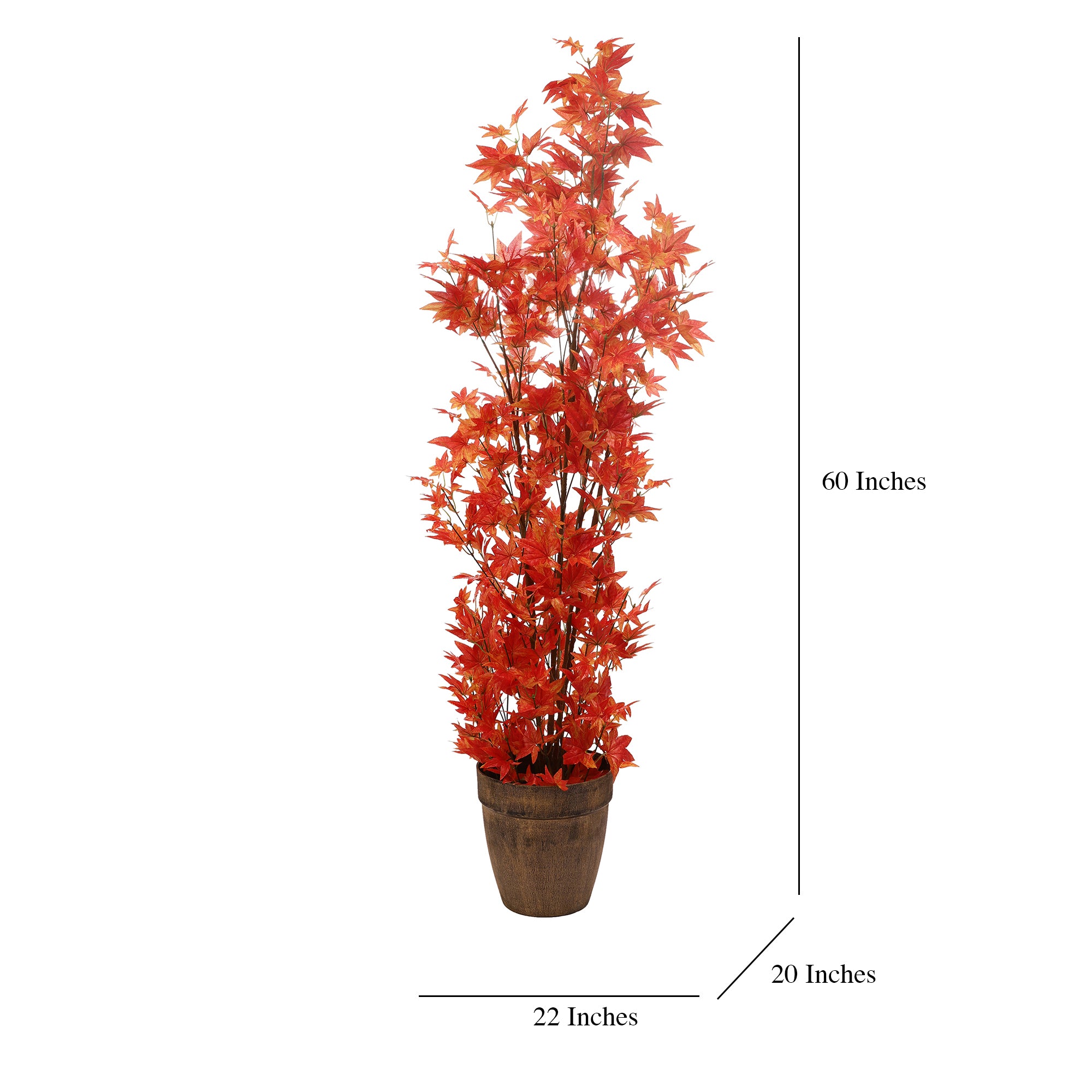 Maple Leaf Faux Plant (Tall)