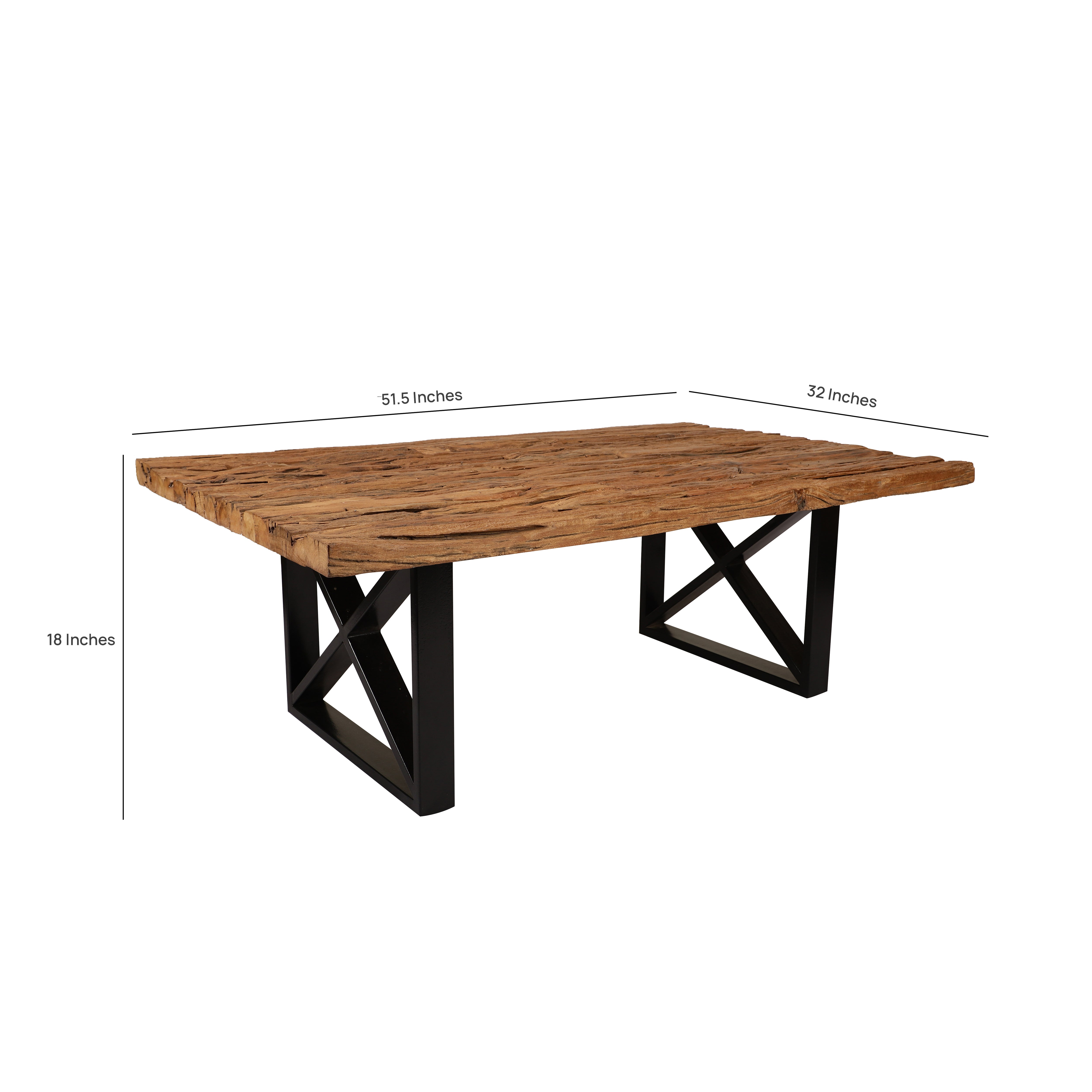 Weathered Wood Coffee Table