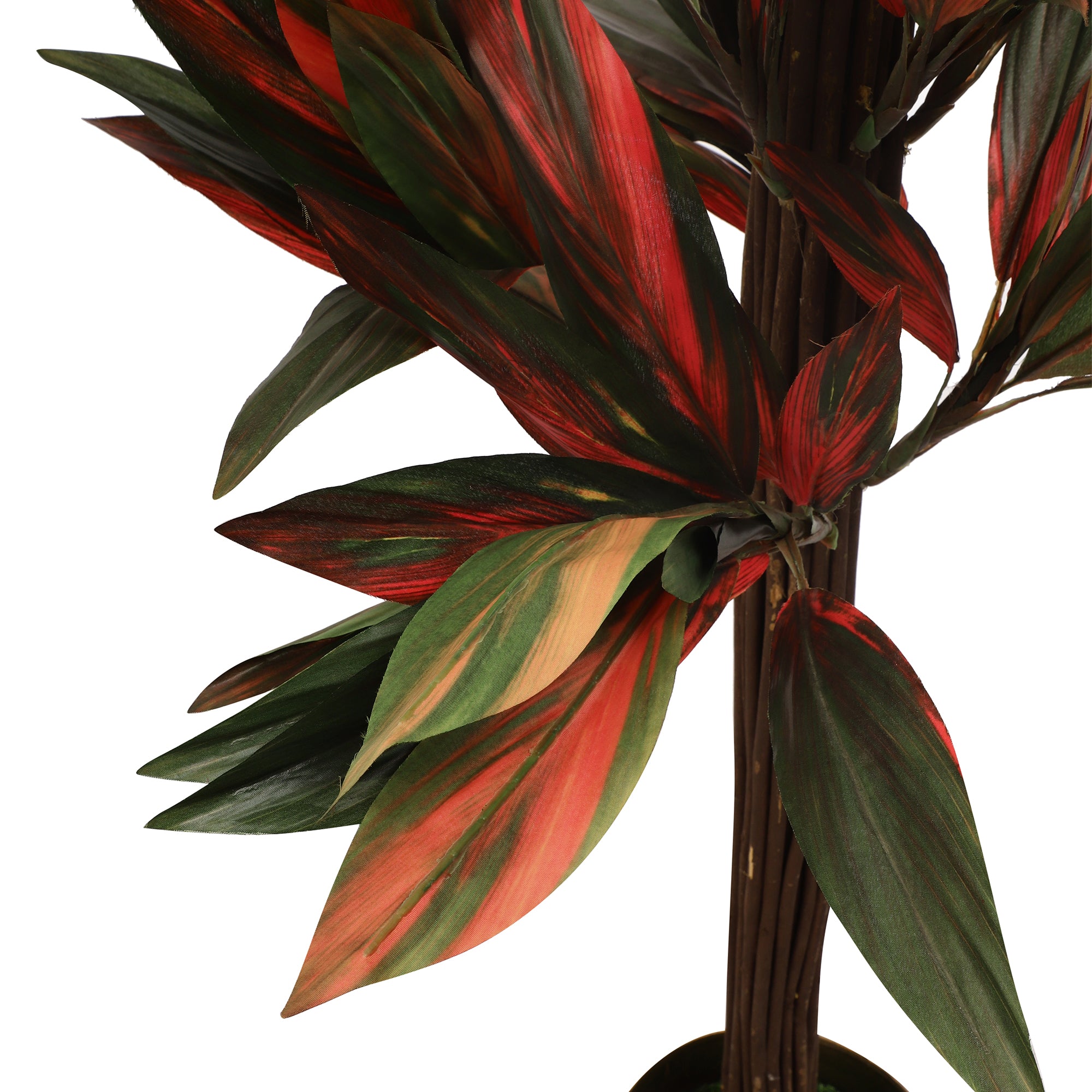 Ruby Red Dracaena Faux Plant (Tall)