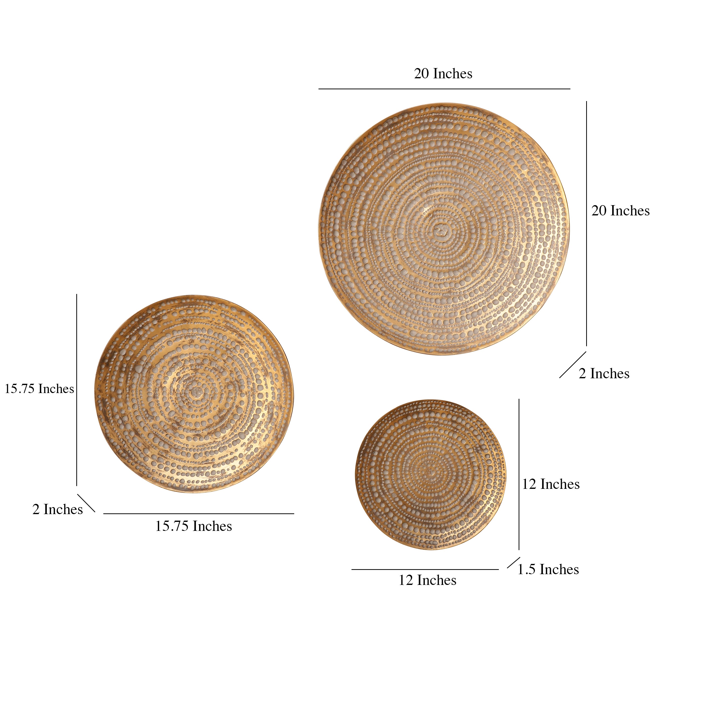 Rotara Textured Wall Plate (Single)