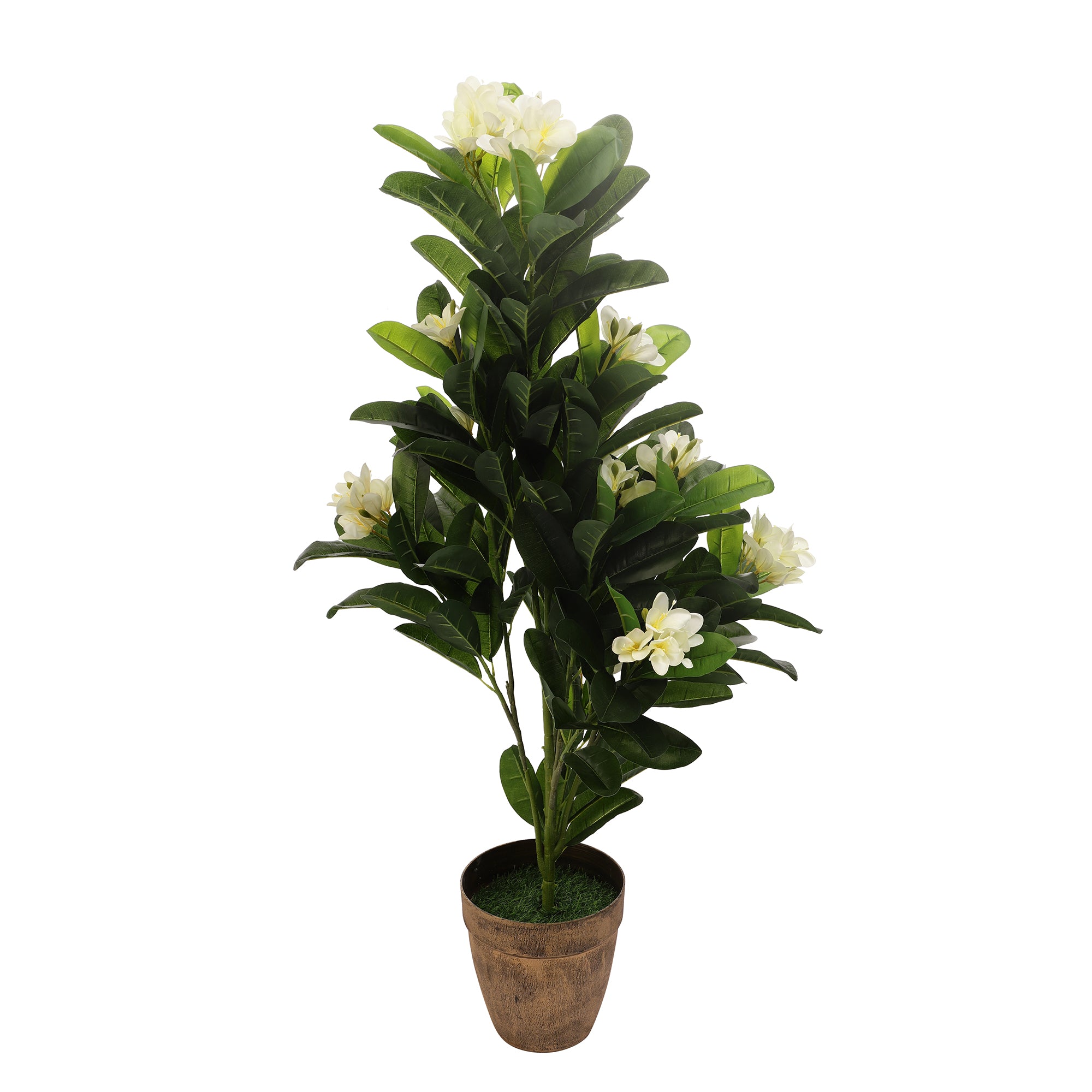 White Champa Faux Plant