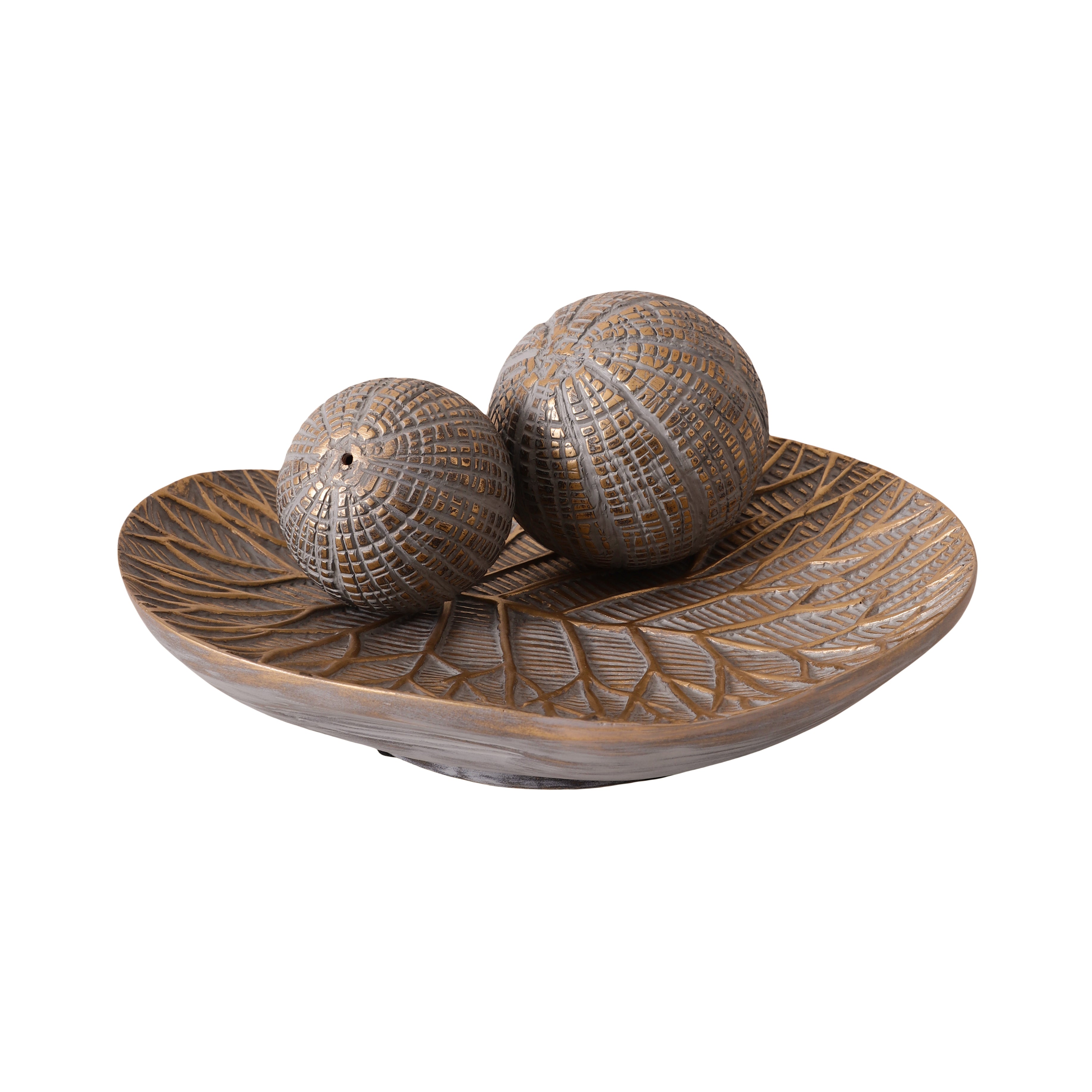 Leafora Textured Platter (Small)