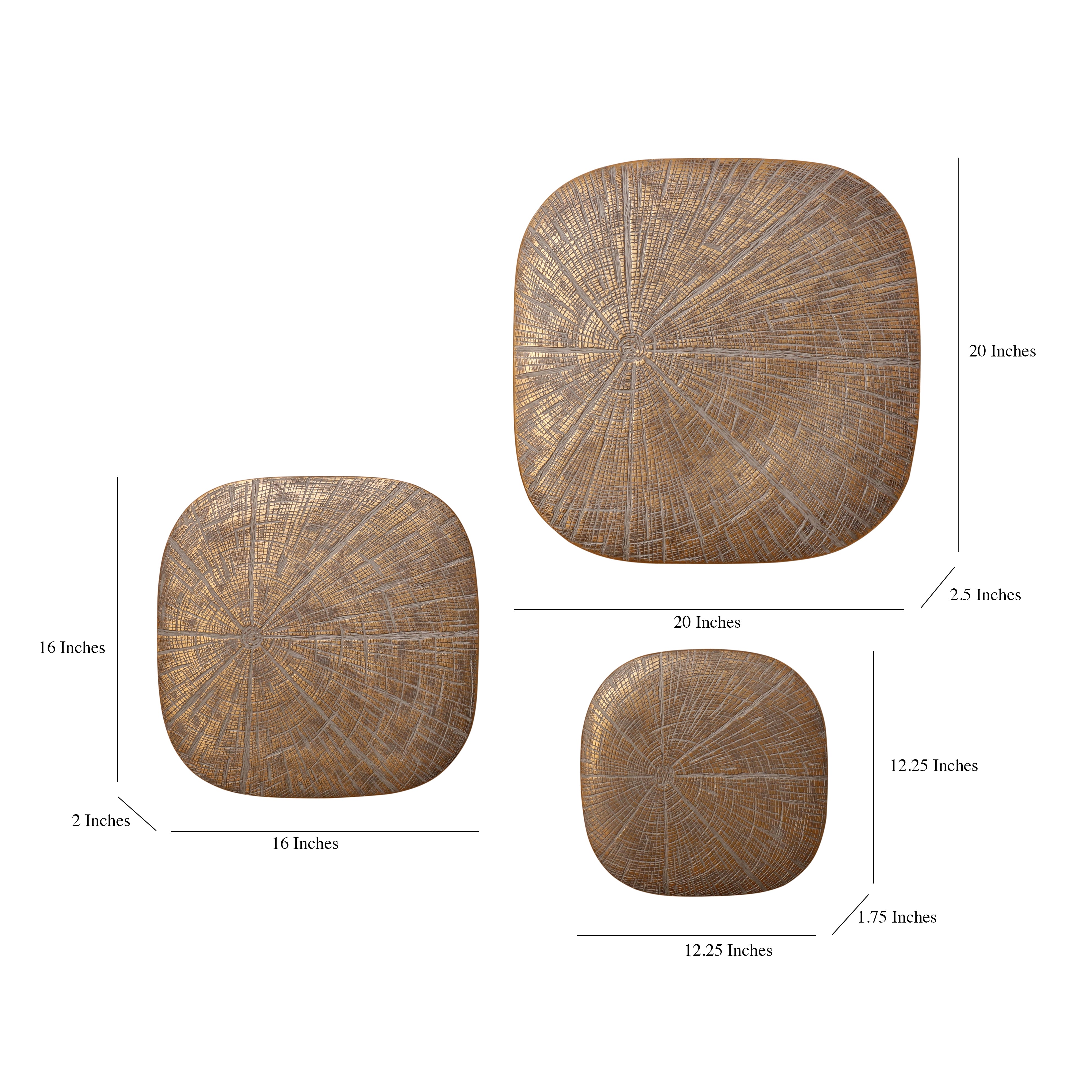 Fissura Textured Wall Hanging (Single)