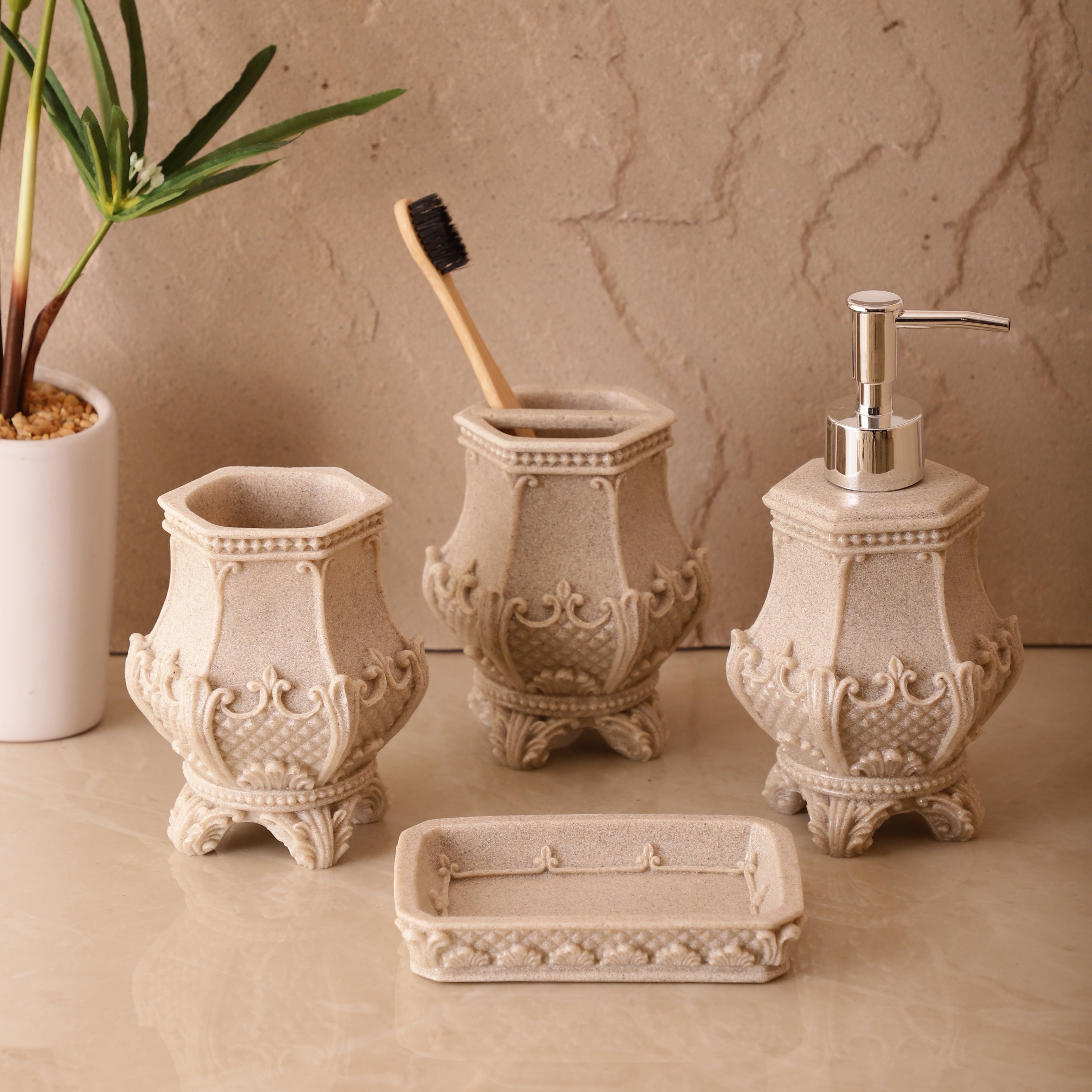 Victorian 4 Piece Bath Set