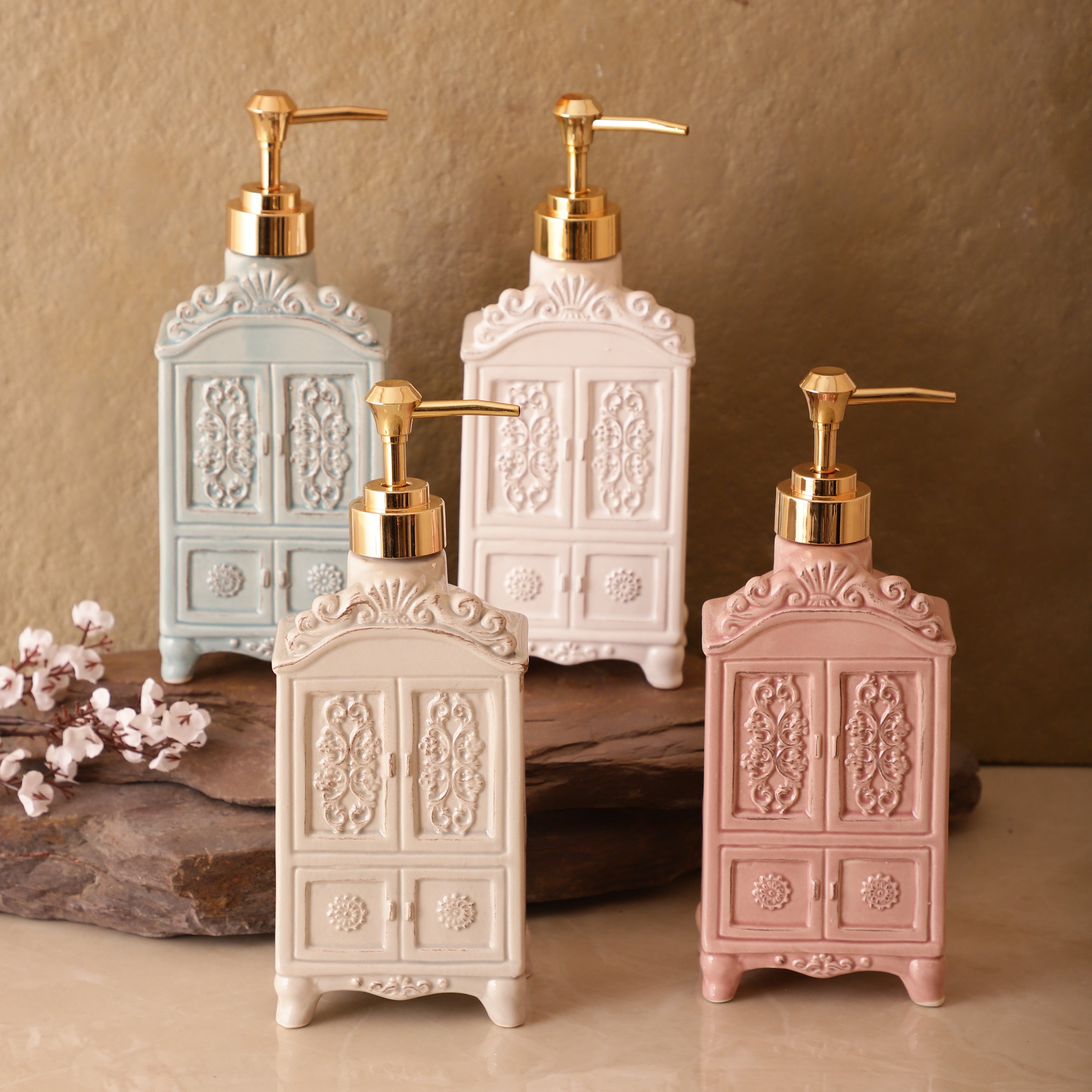 Victorian Wardrobe Shaped Soap Dispenser (Single)