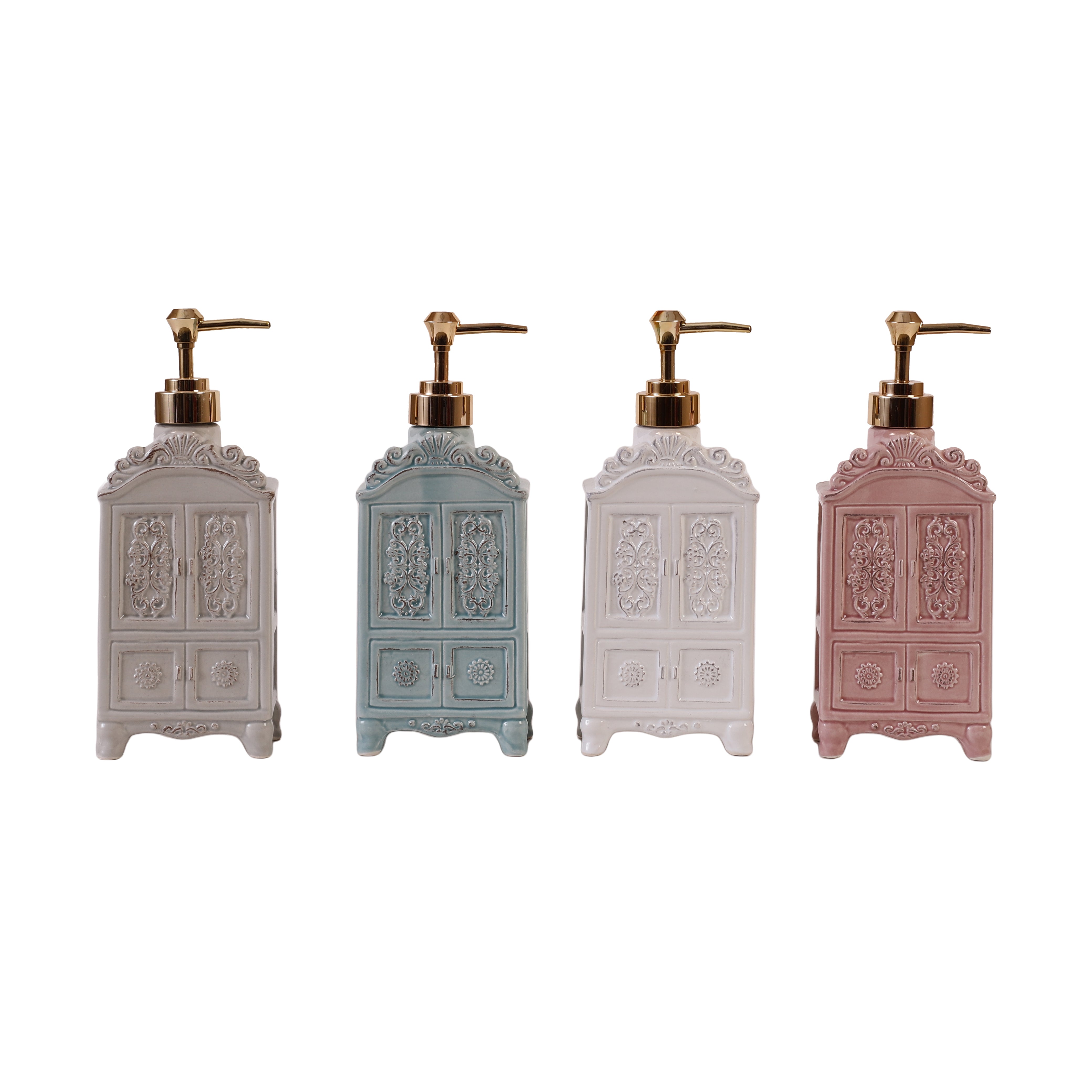 Victorian Wardrobe Shaped Soap Dispenser (Single)