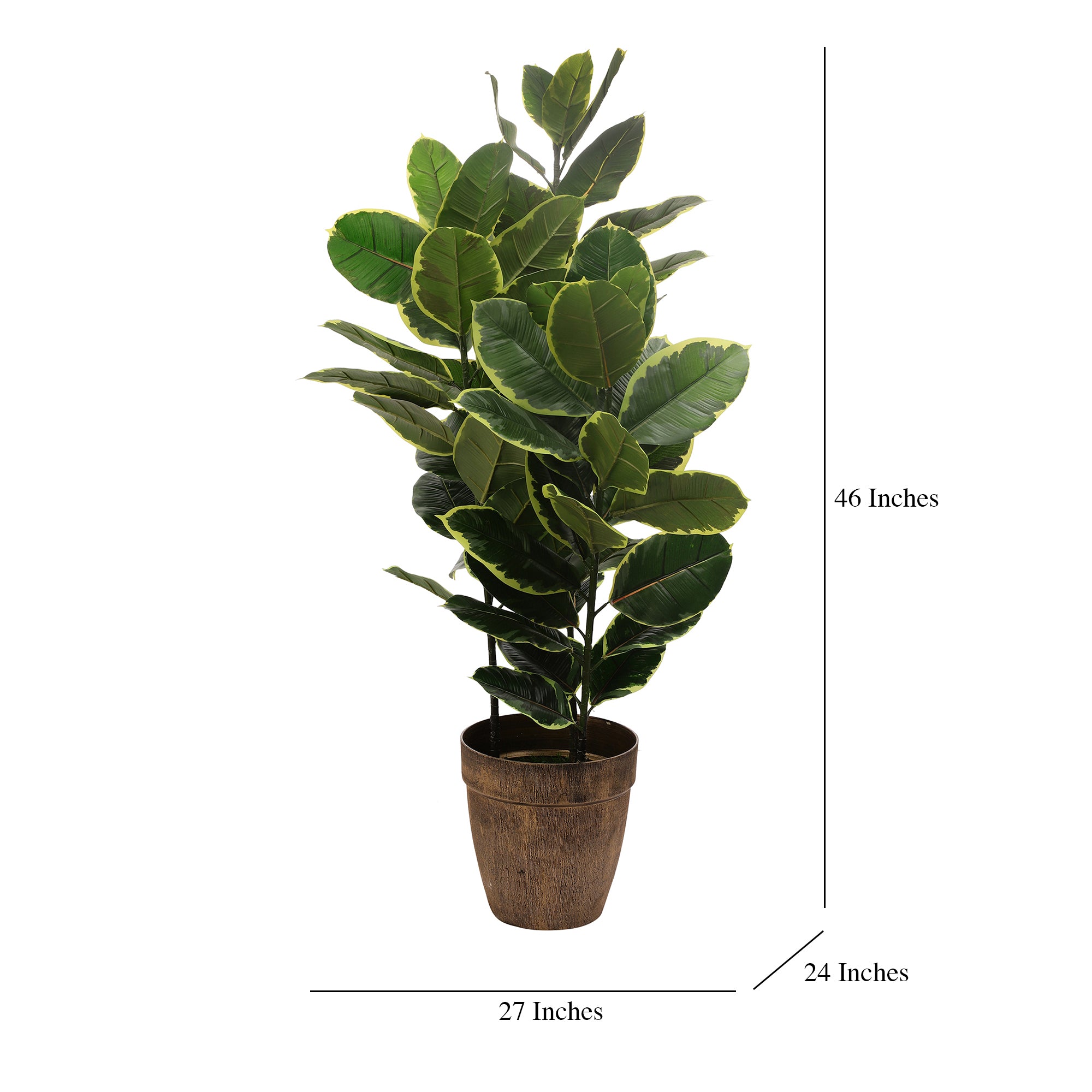 Rubber Fig Faux Plant