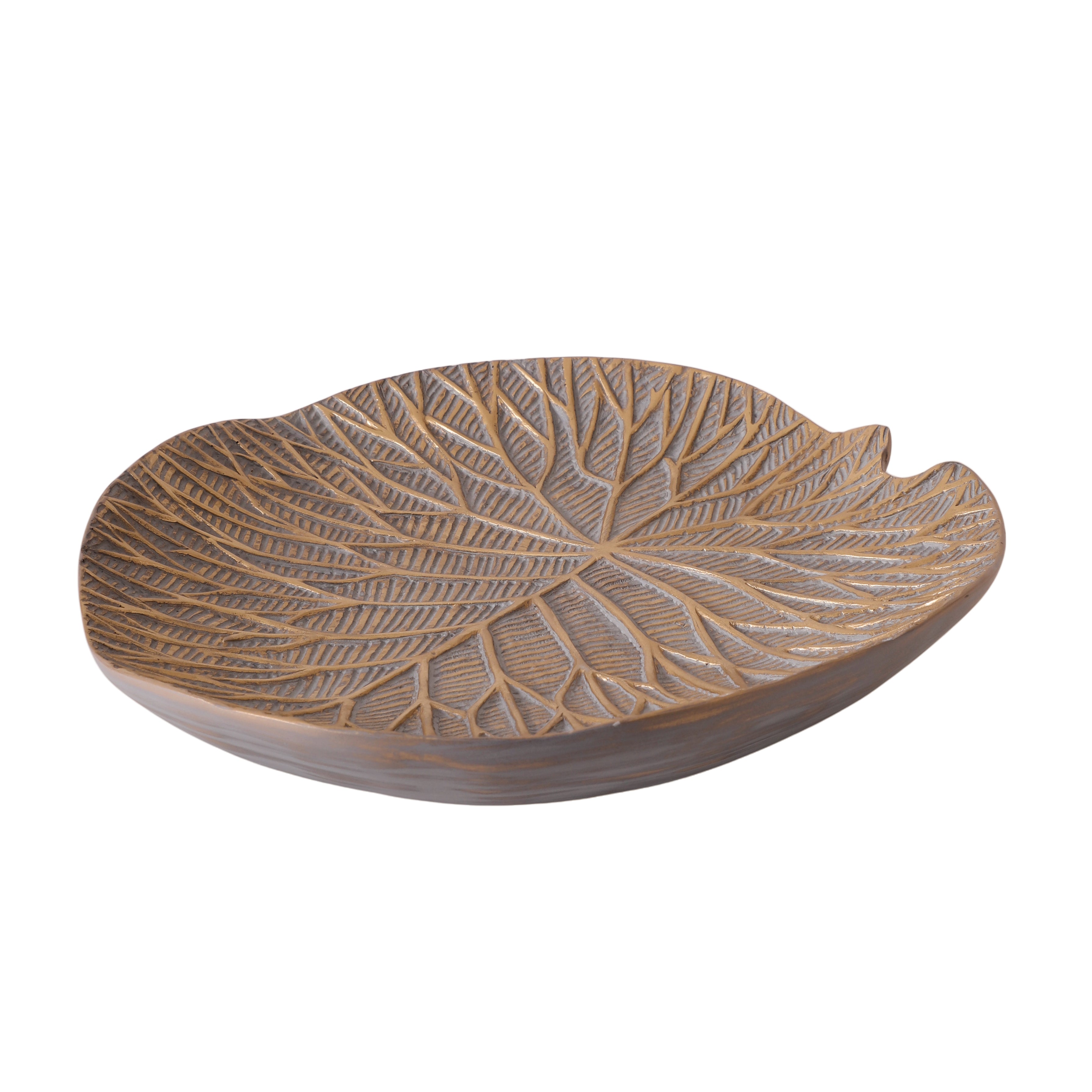 Leafora Textured Platter (Medium)