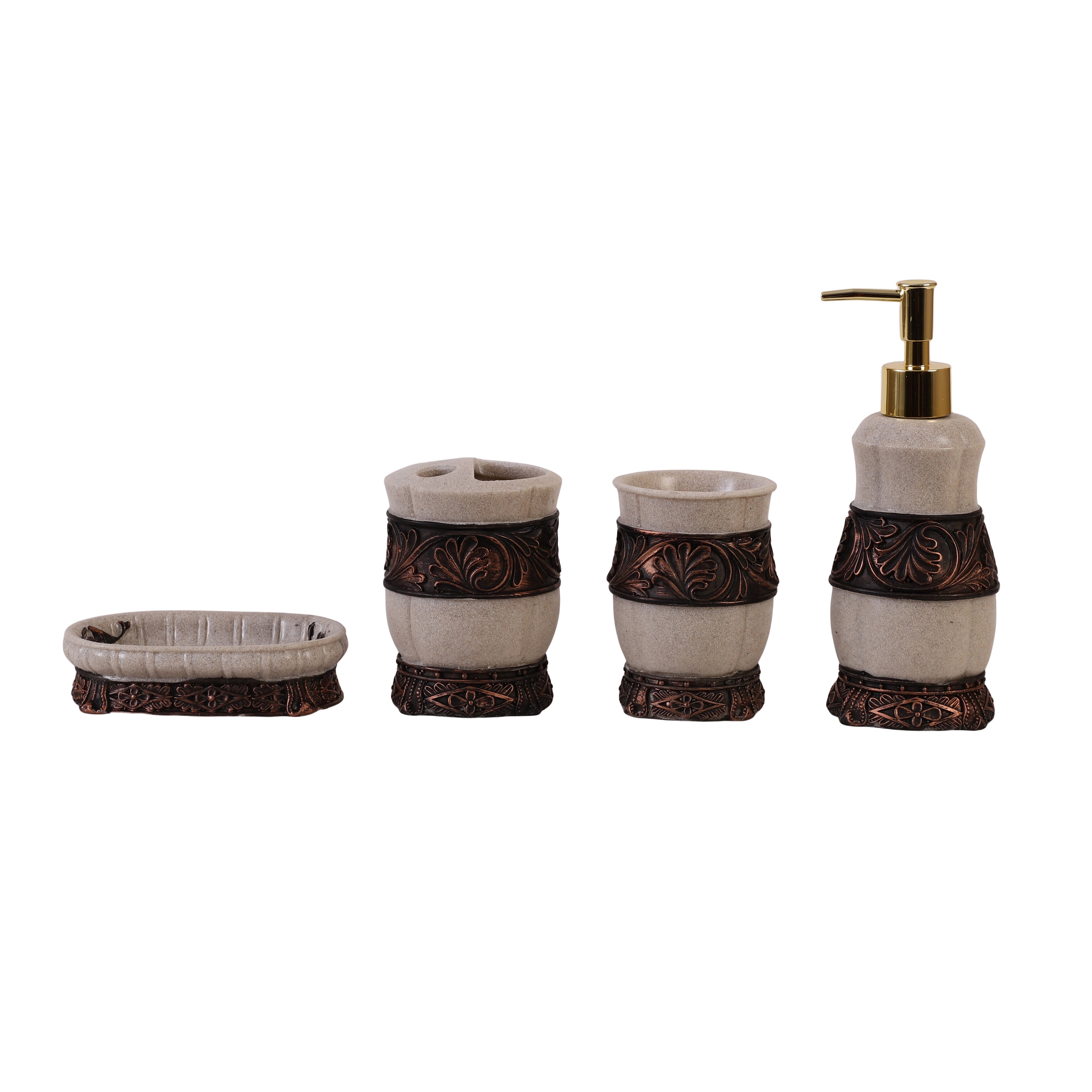 Artisan Filigree 4 Piece Bath Set