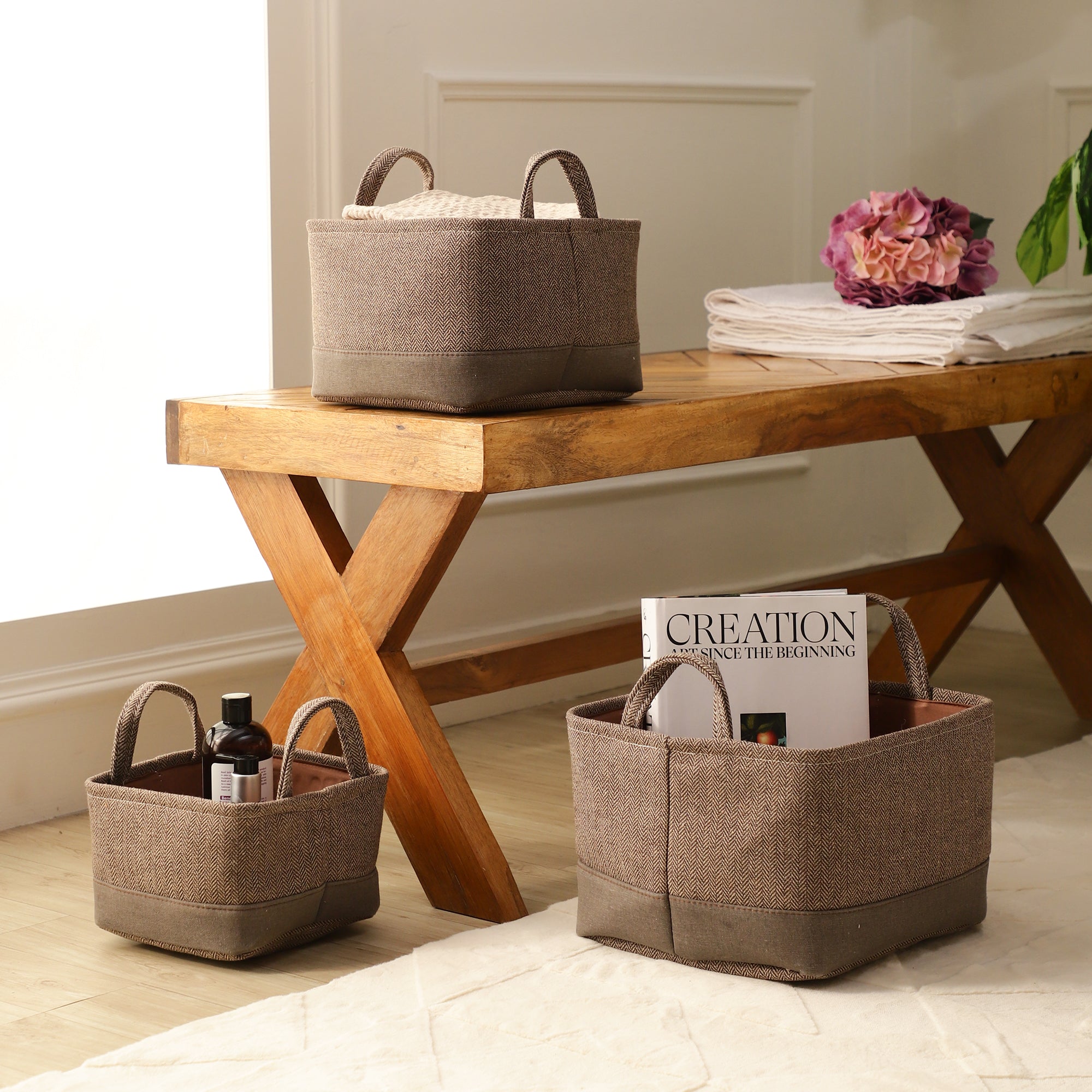 TweedLoom Storage (Set of 3)