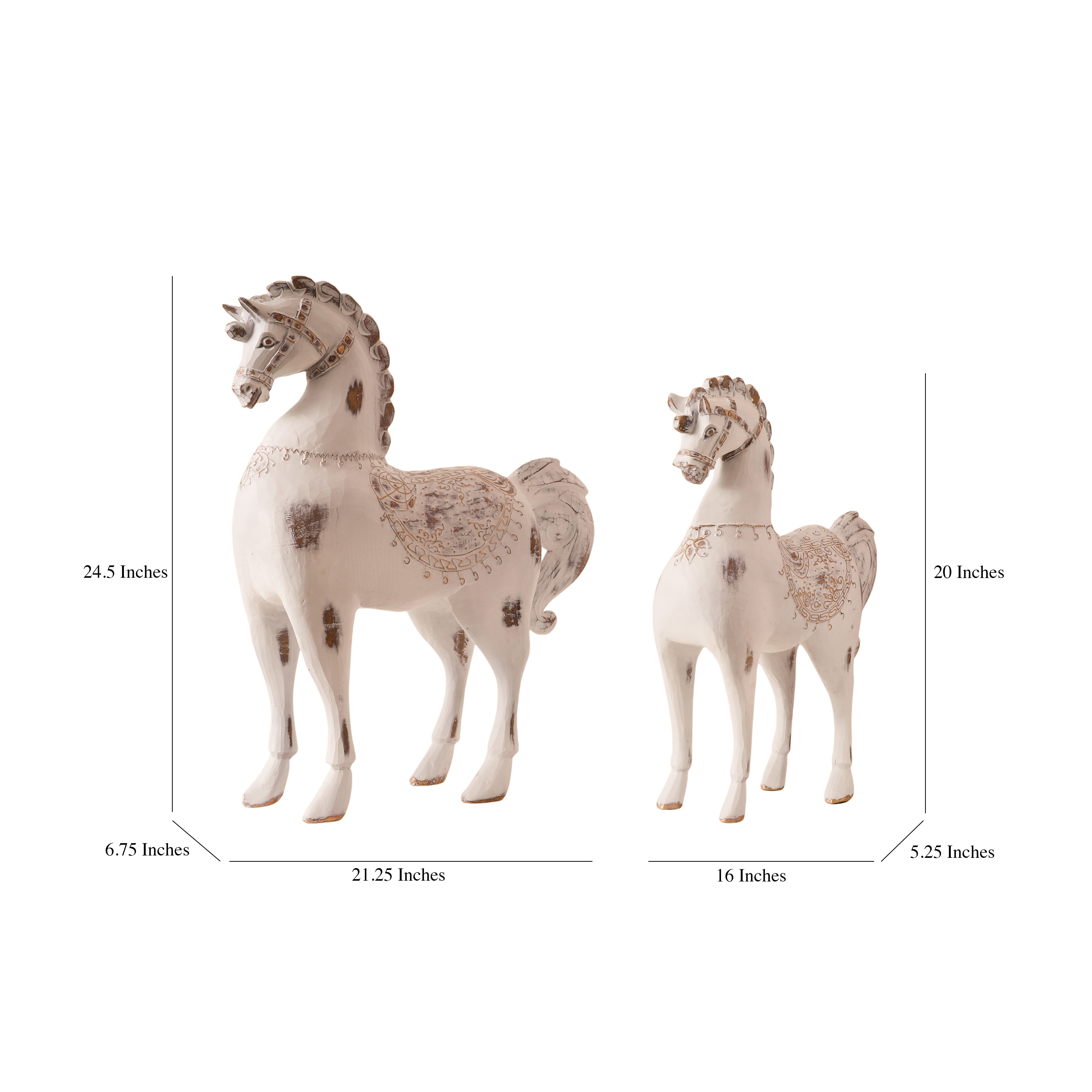 Equira Majestic White Horse (Single)