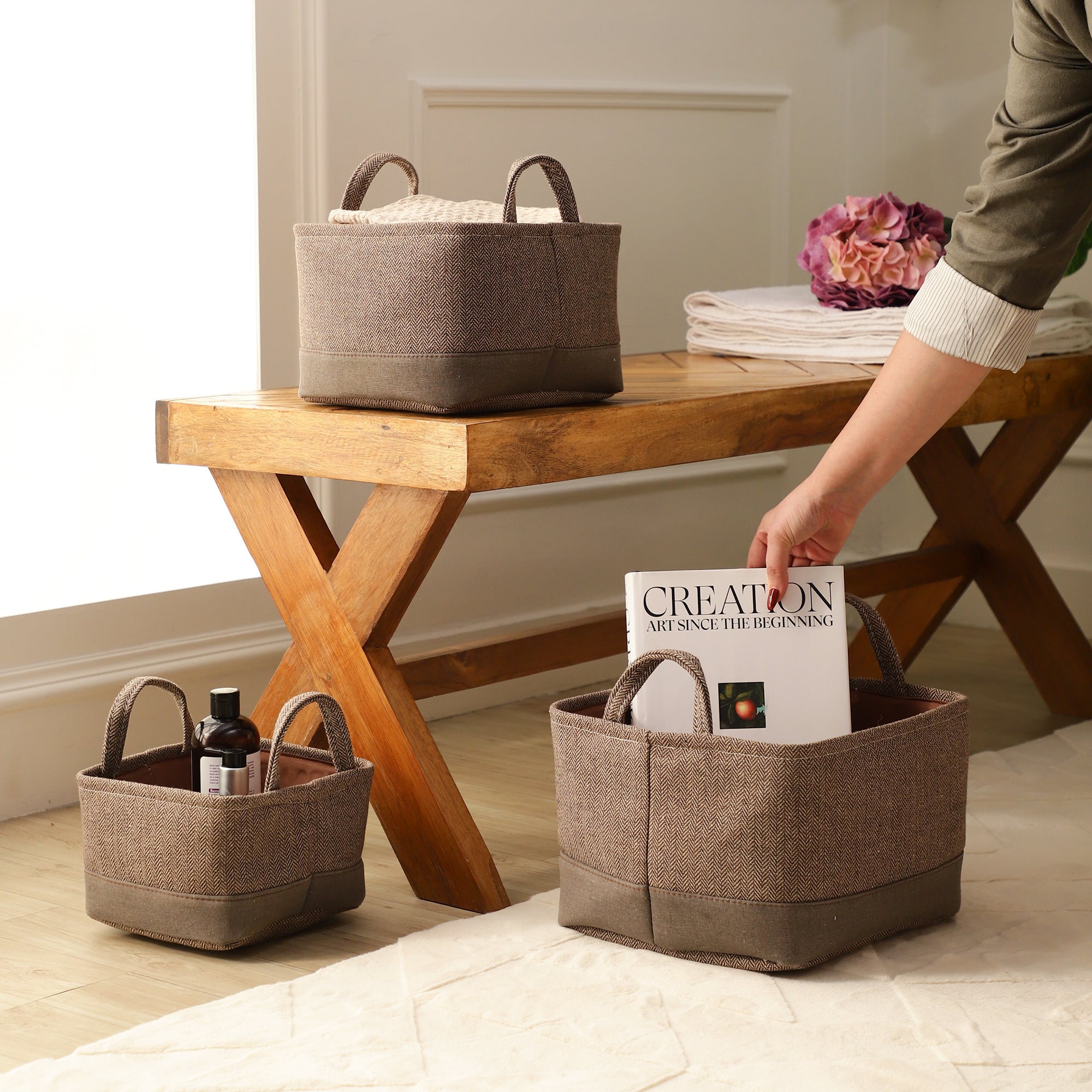 TweedLoom Storage (Set of 3)