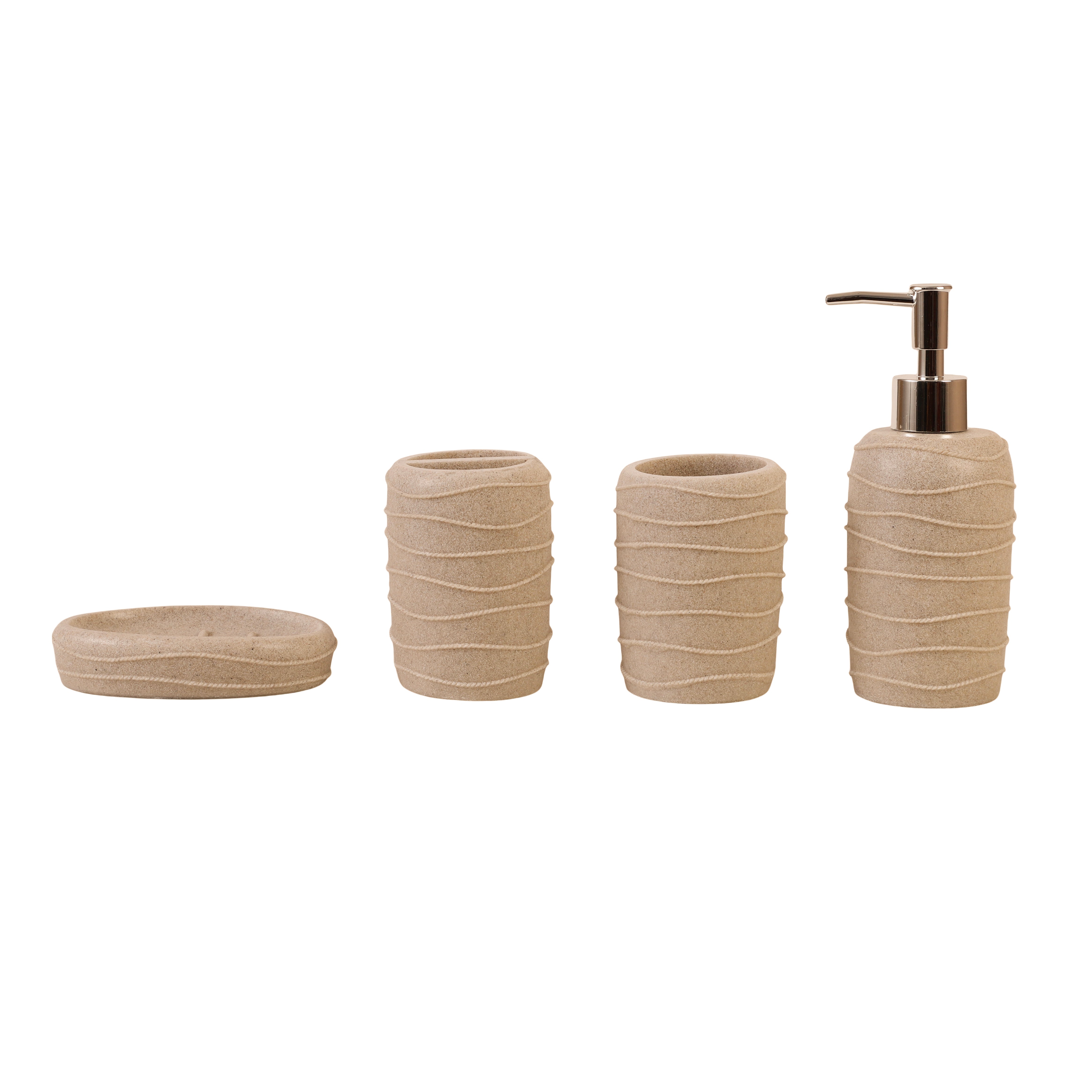 Terra Weave 4 Piece Bath Set