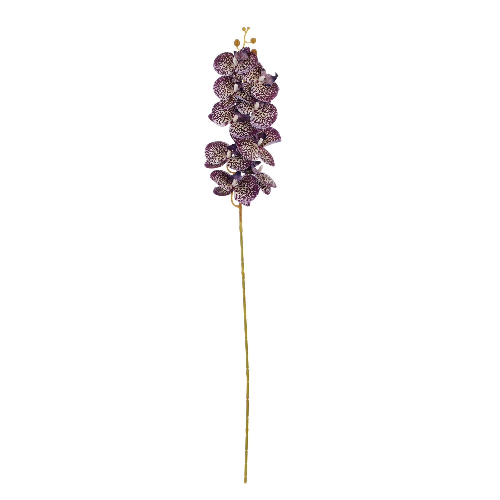 Mauve Phalaenopsis Faux Flower Stick (Single)