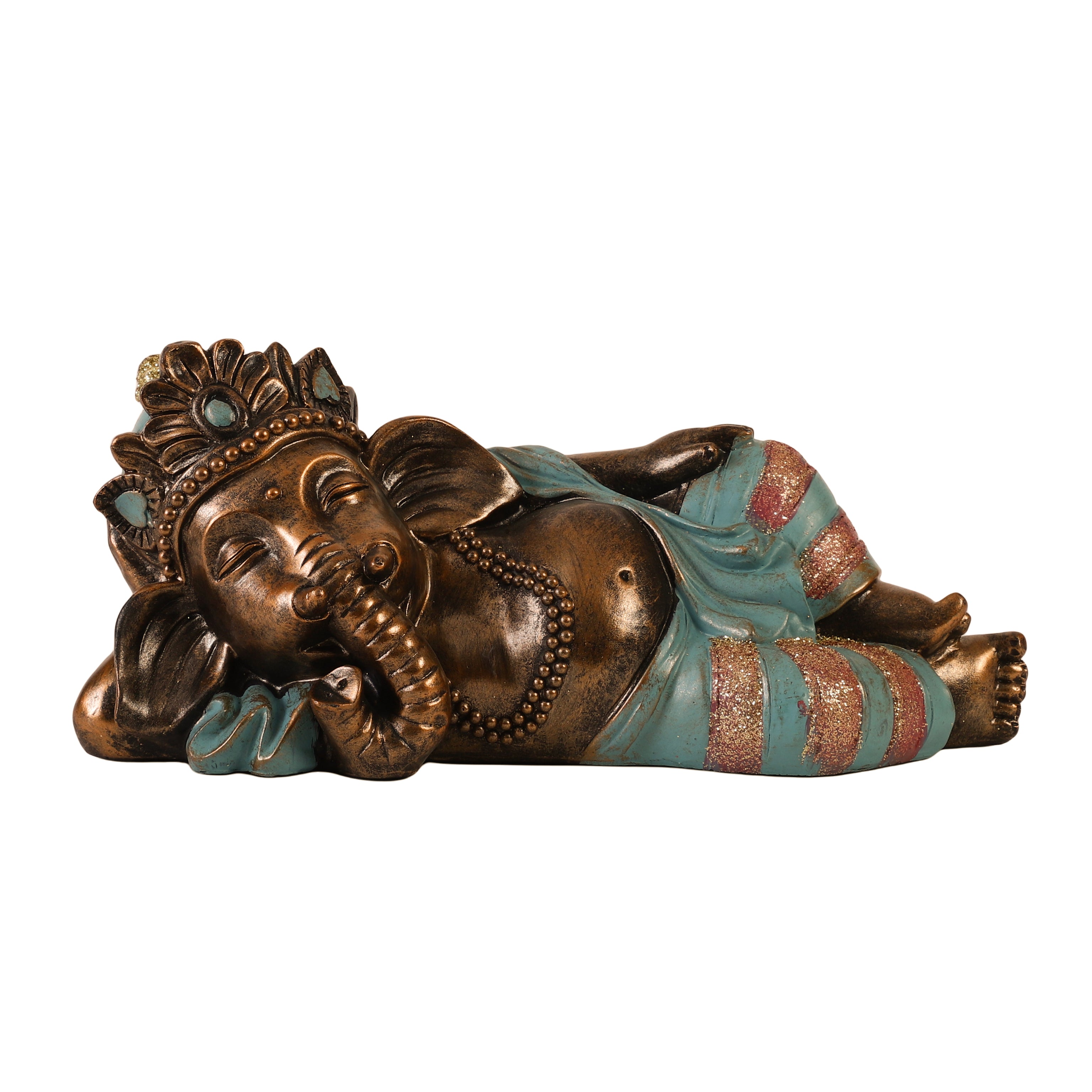 Resting Ganesha Sculpture