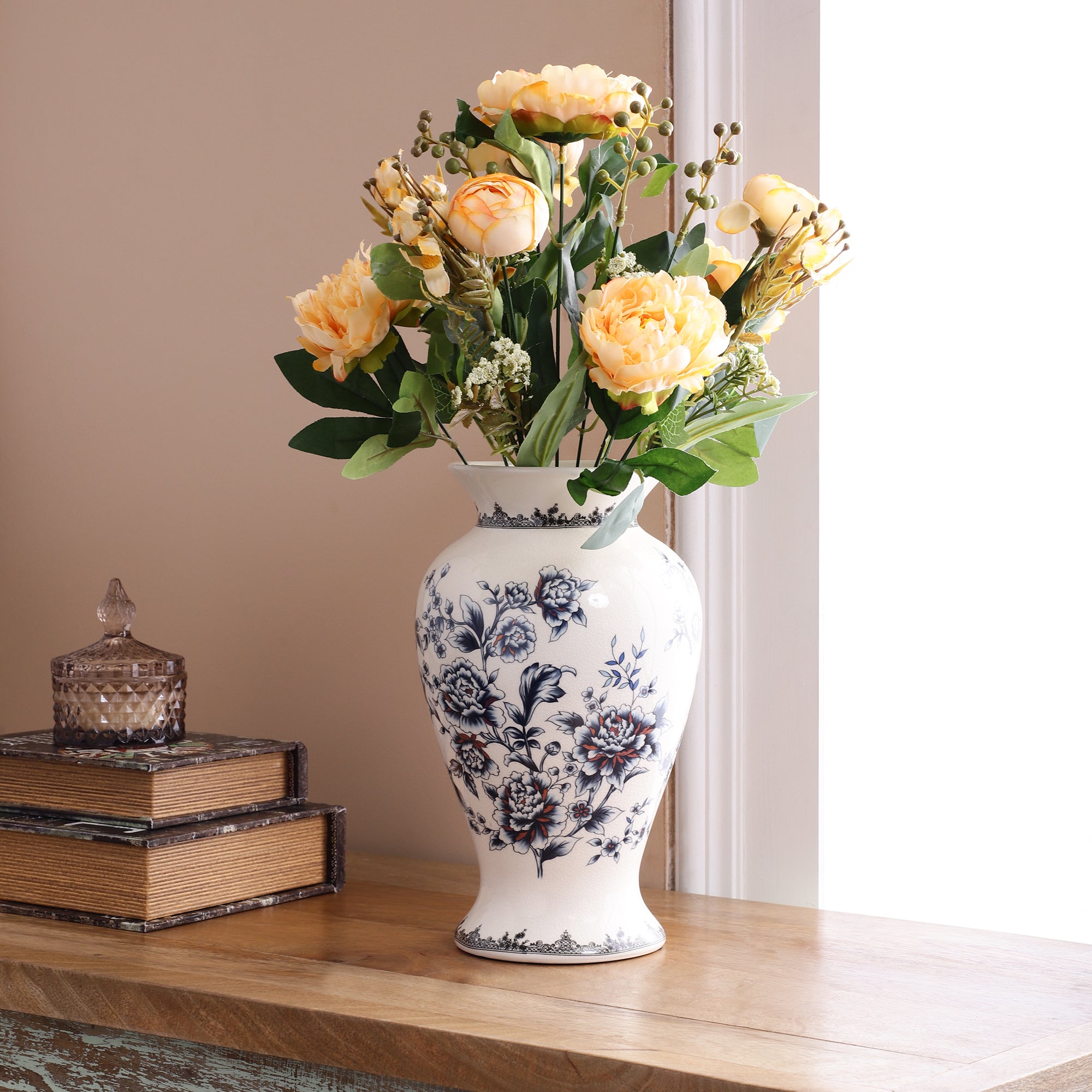 Peach Ranunculus Flower Bunch (Single)
