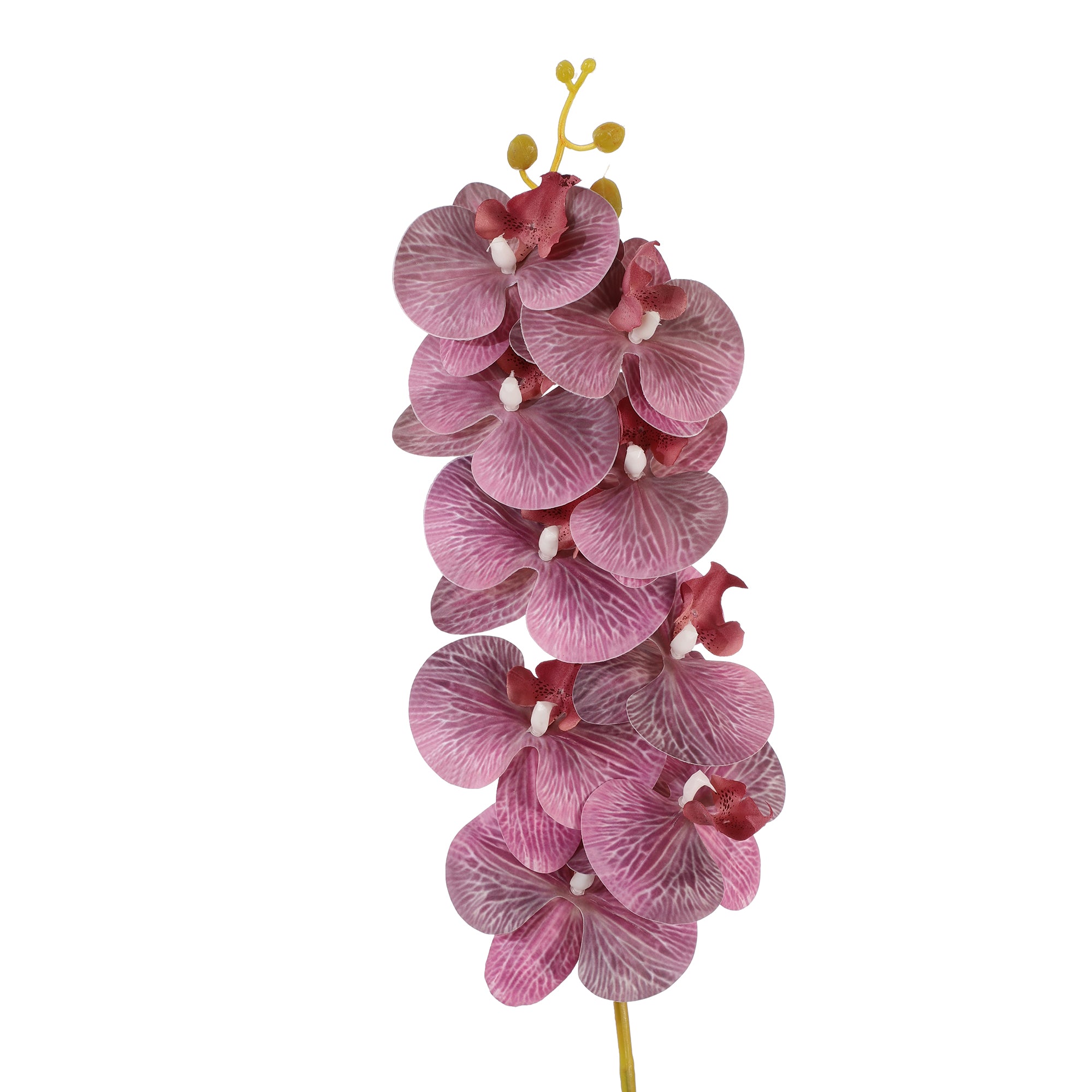 Pink Phalaenopsis Faux Flower Stick (Single)