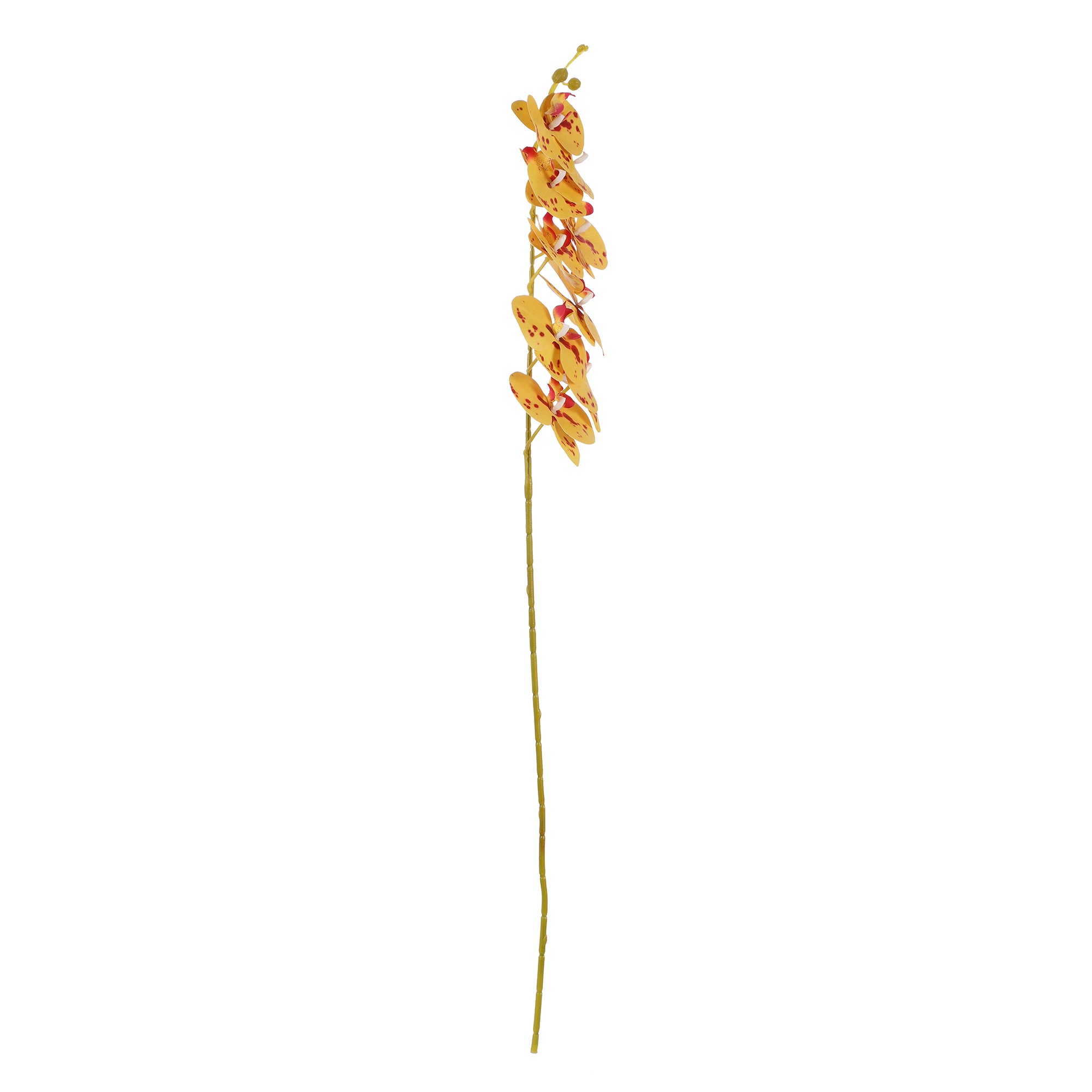 Yellow Phalaenopsis Faux Flower Stick (Single)