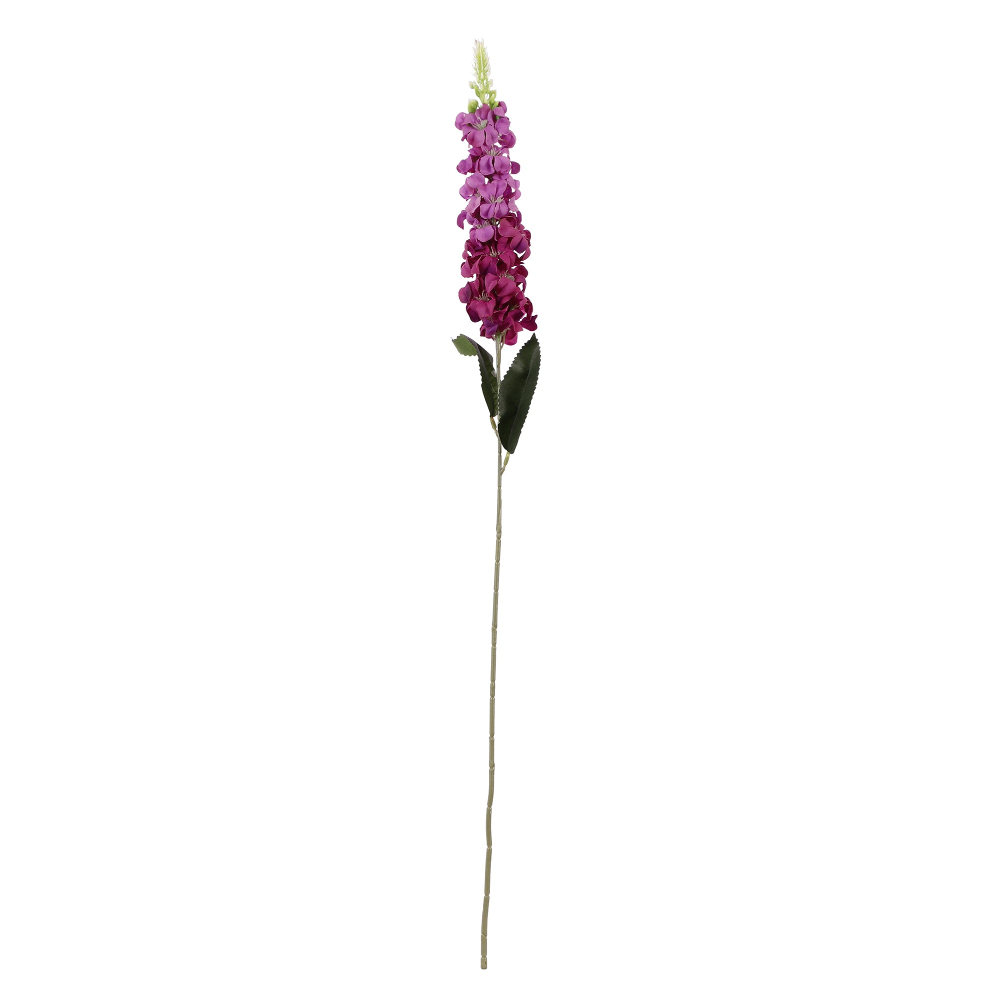 Fuchsia Delphinium Faux Flower Stick (Single)