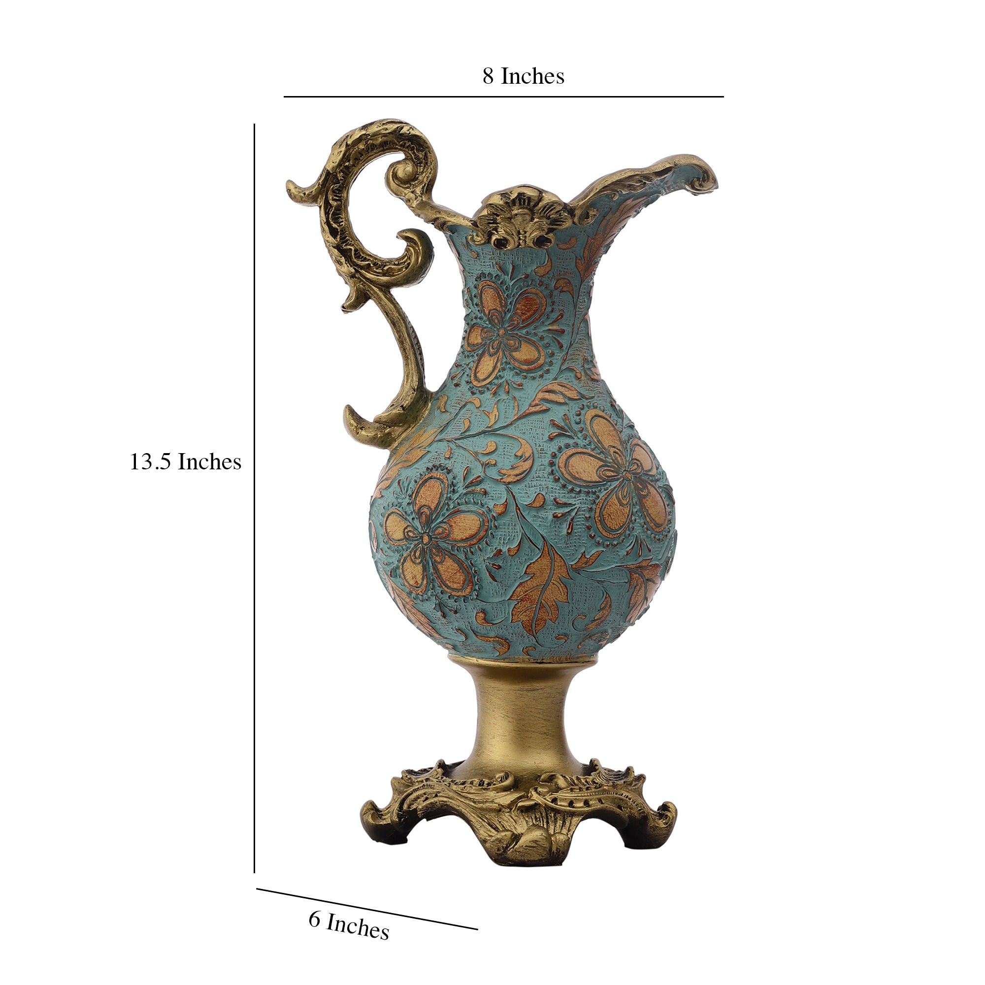 Tuscan Blue Jug