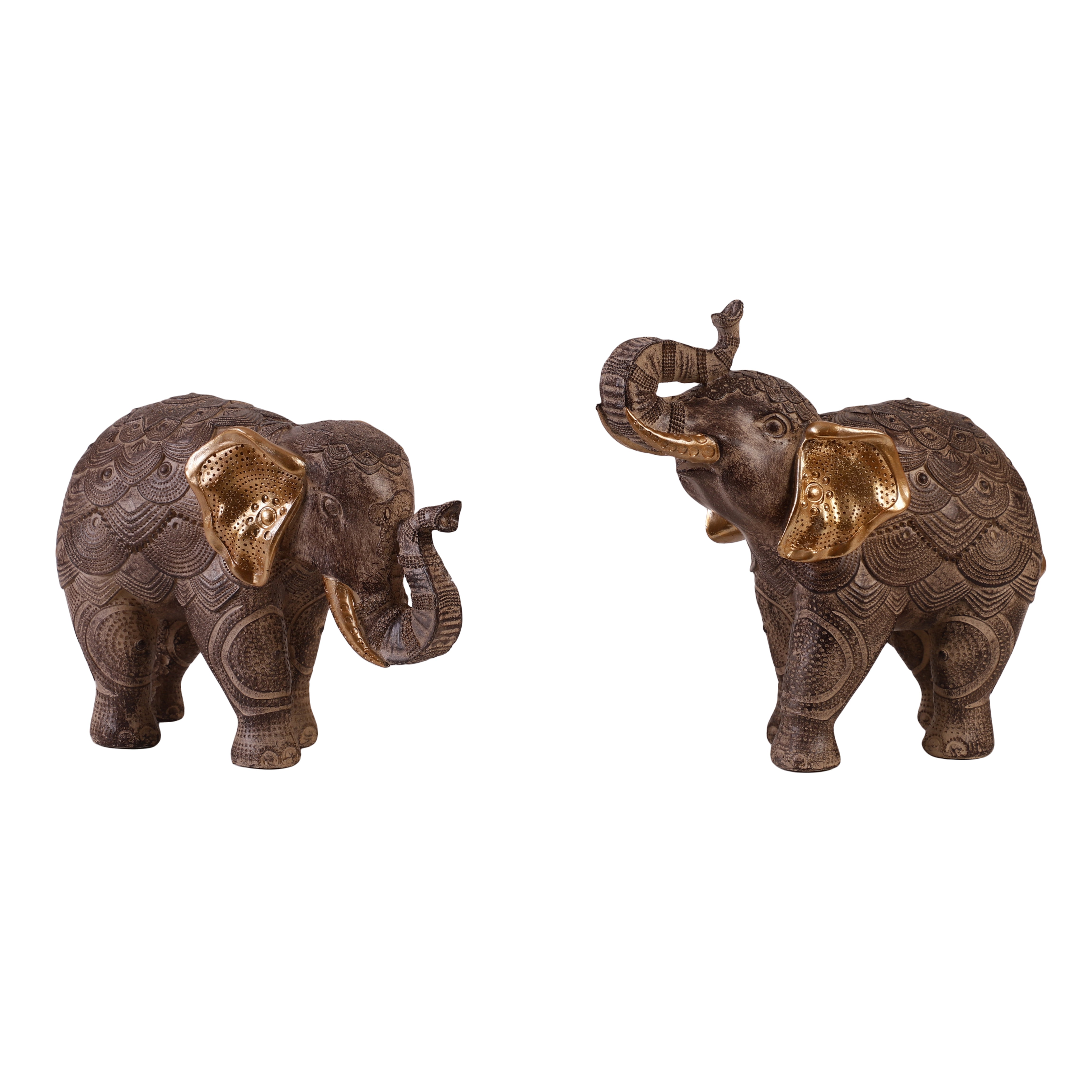 Trunk Up Triumphs Elephant Figurine (Single)