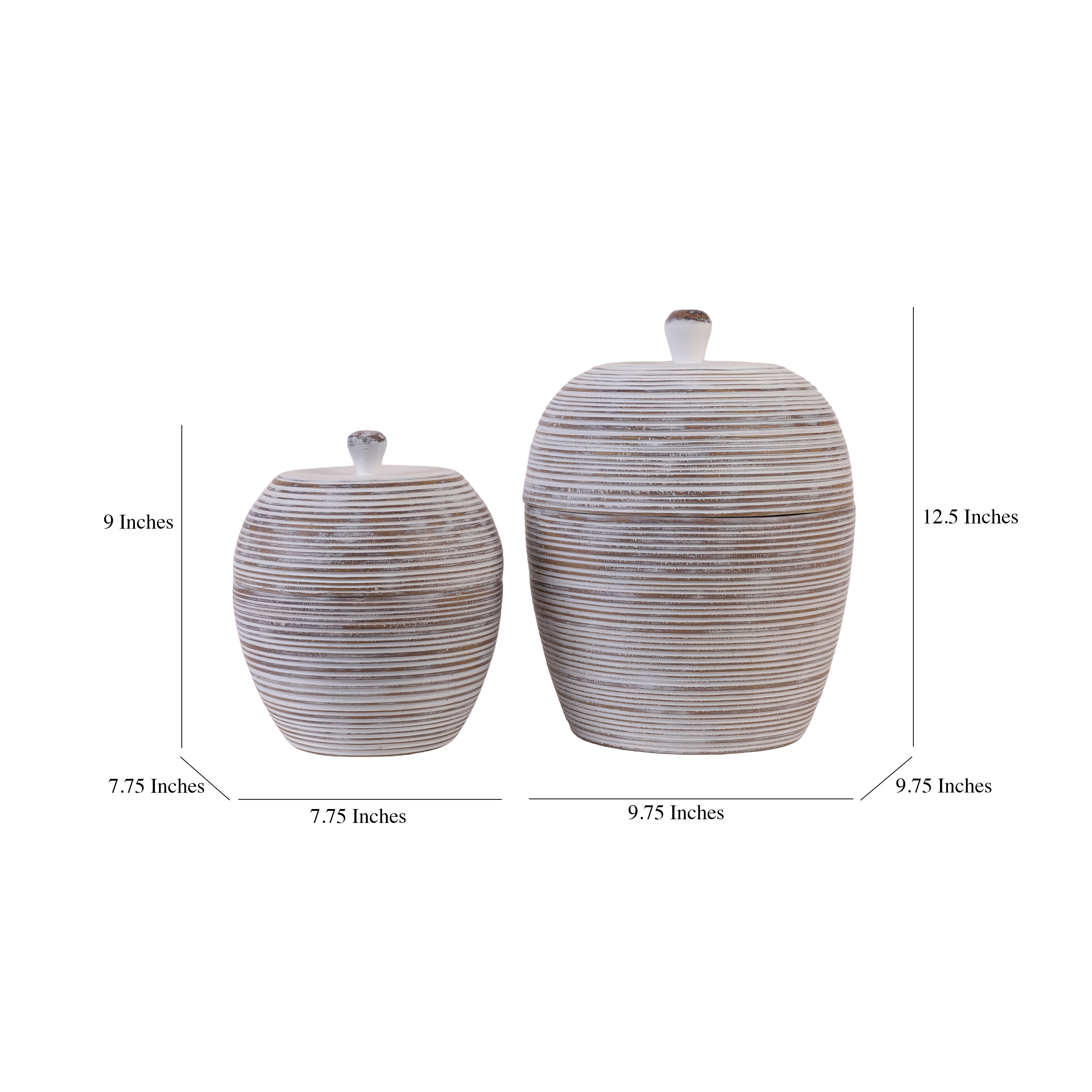Dualora Sculpted Table Accent (White)