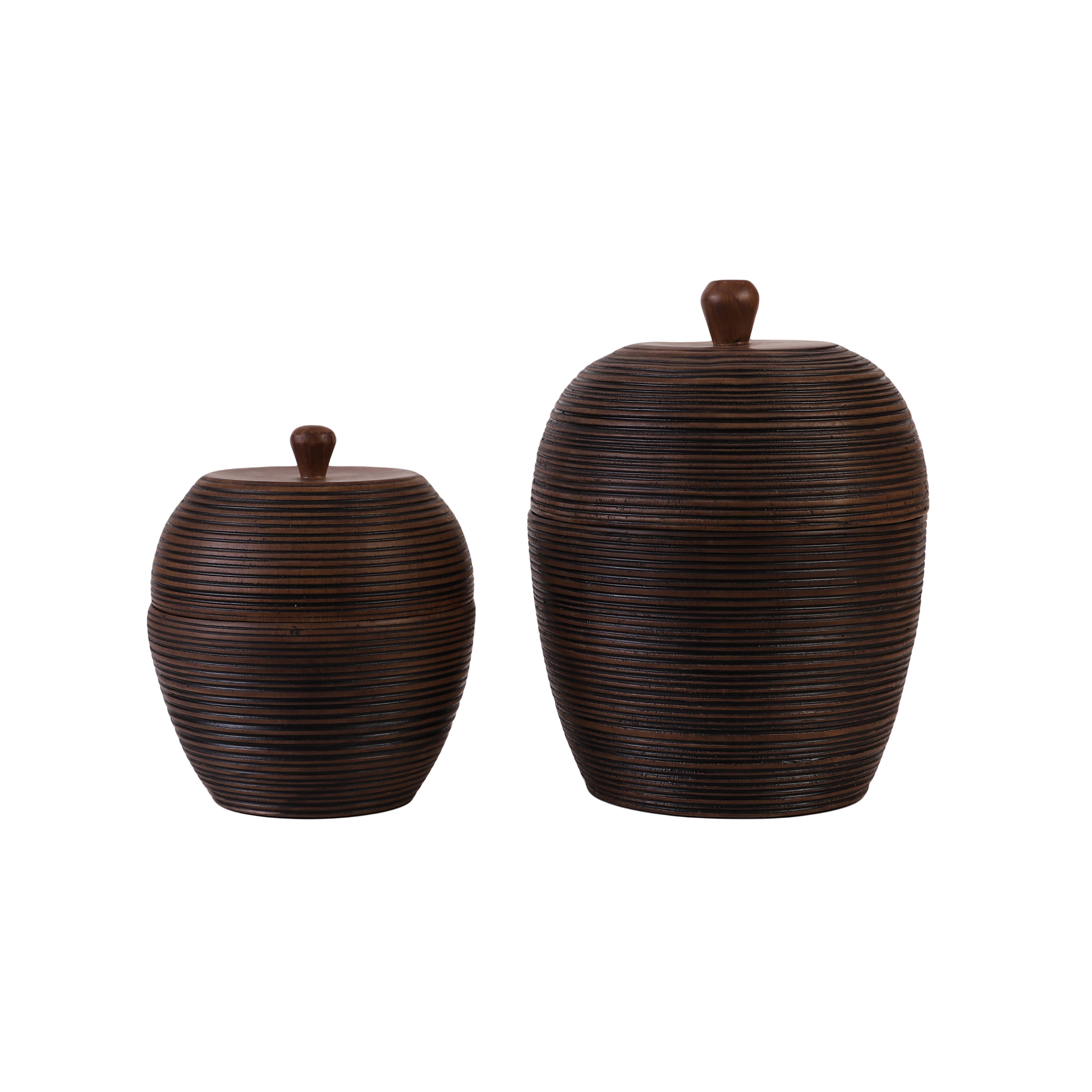 Dualora Sculpted Table Accent (Brown)