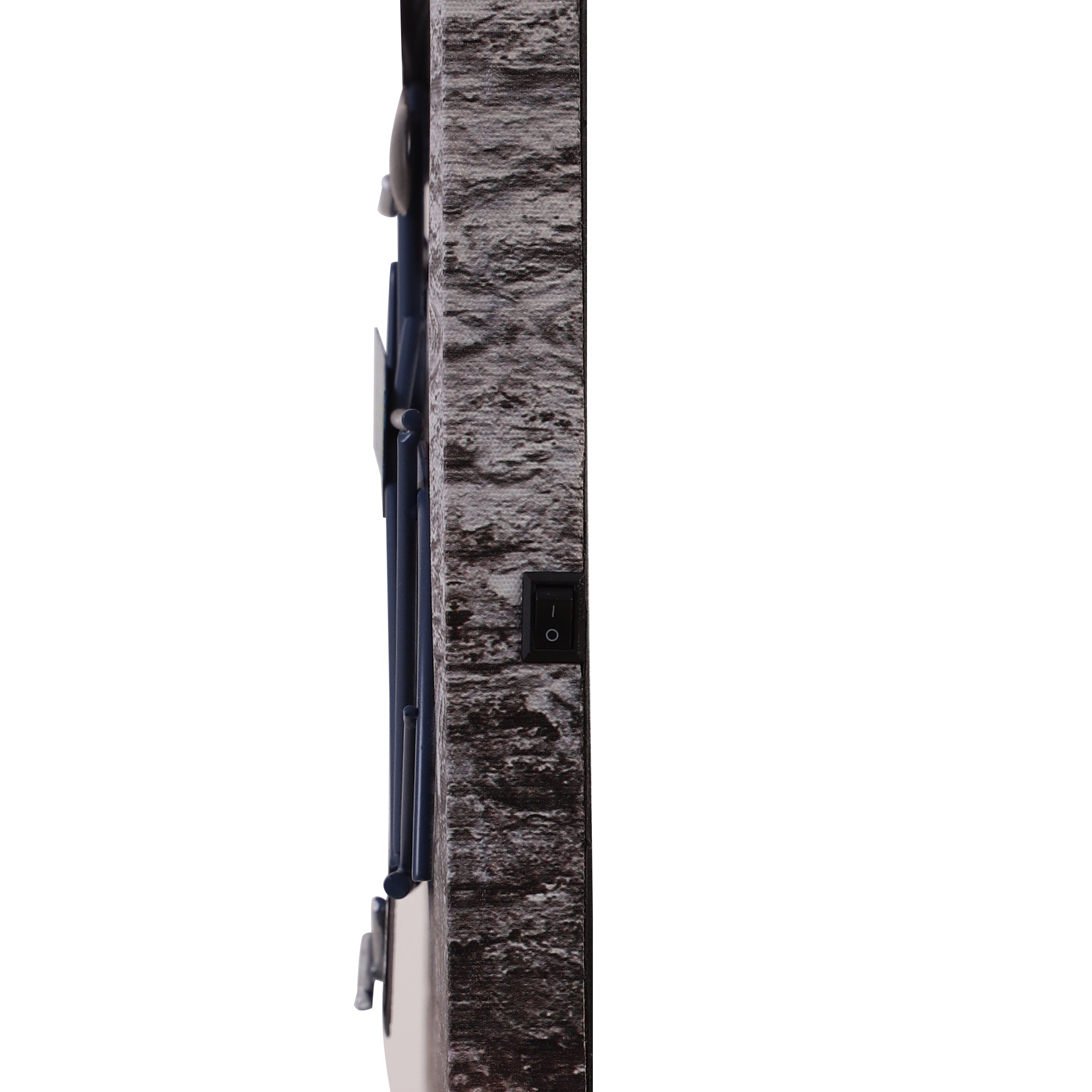 Rose-Draped Bicycle Canvas Art with Battery-Powered Light