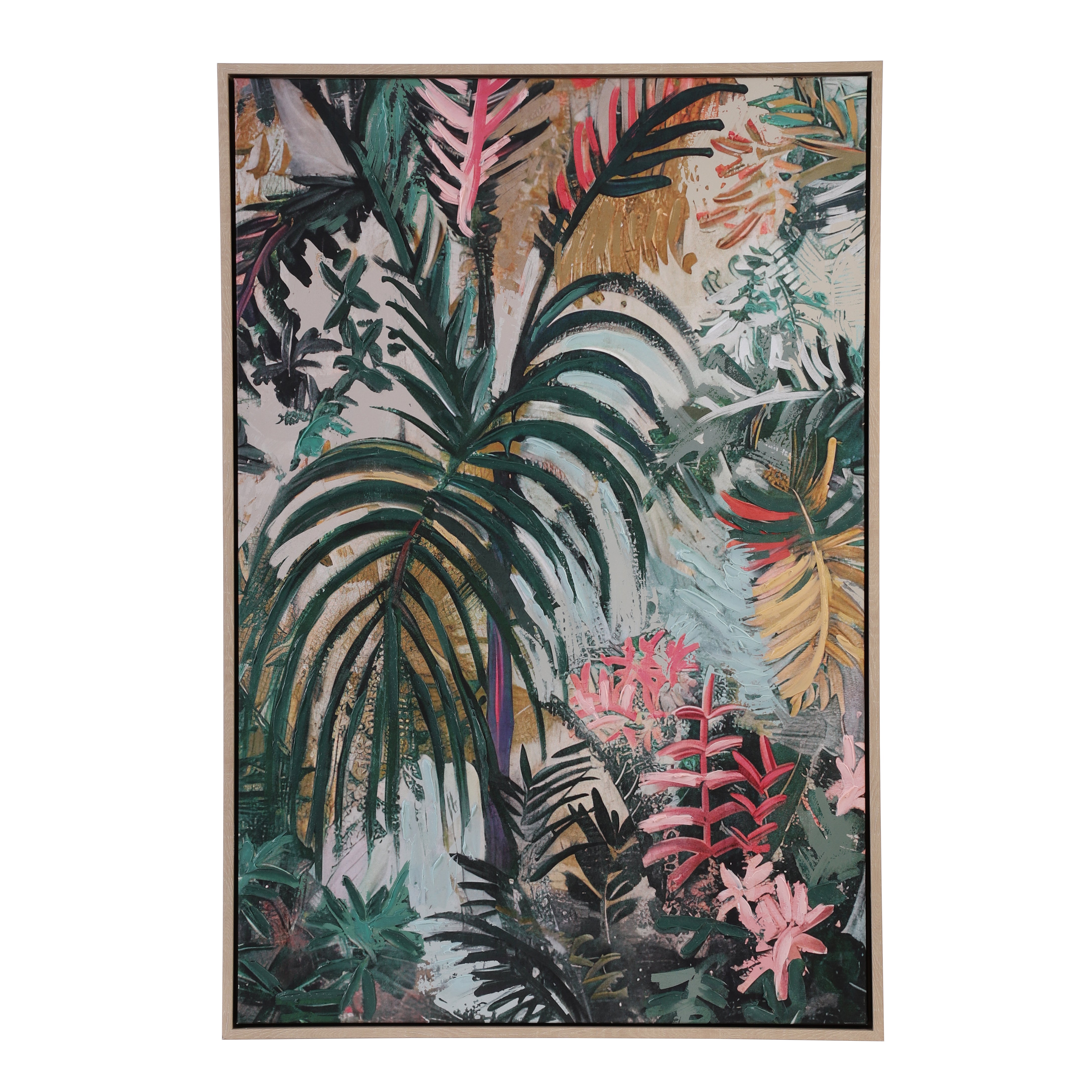 Dreamscape & Tropics Framed Canvas Art (Set of 2)