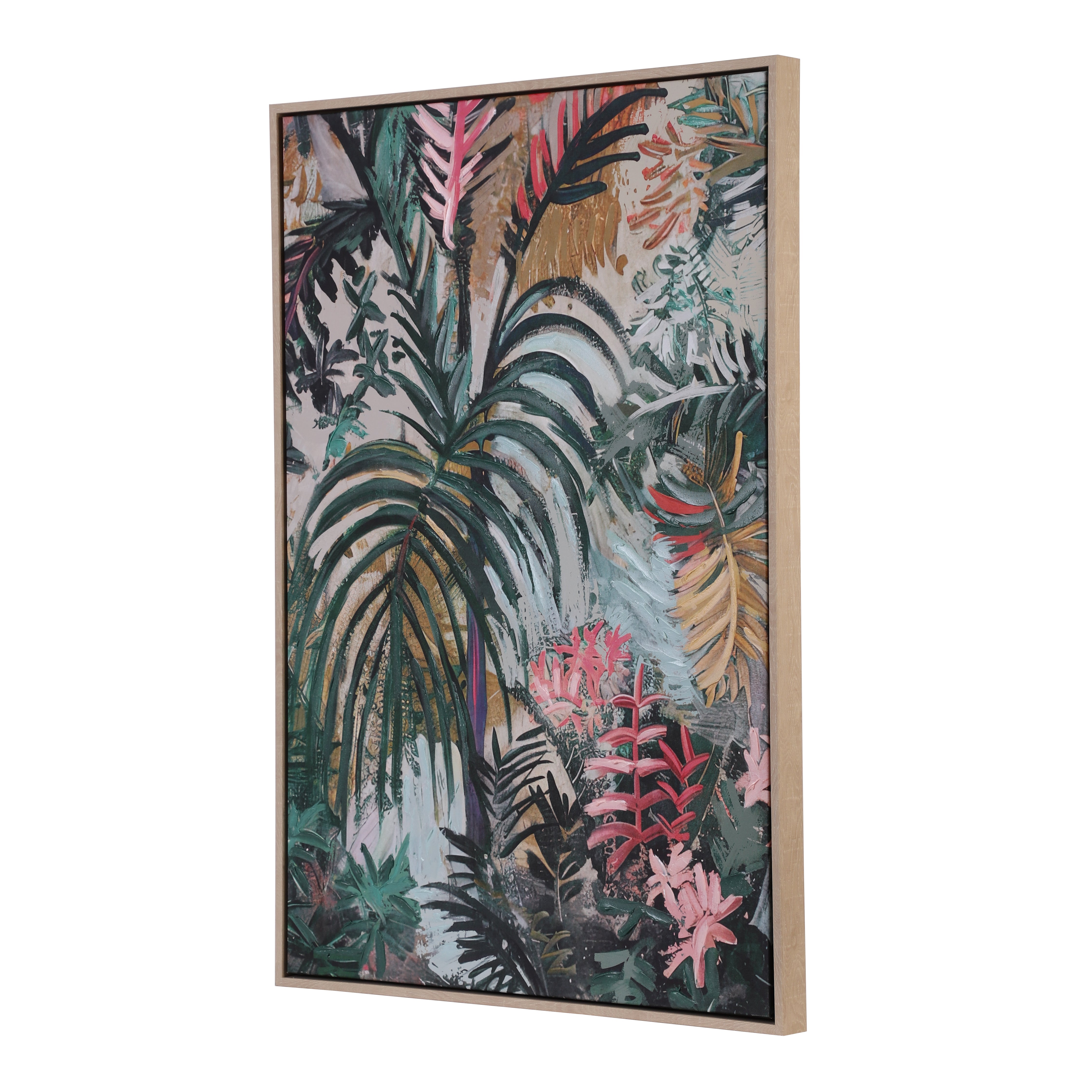 Dreamscape & Tropics Framed Canvas Art (Set of 2)