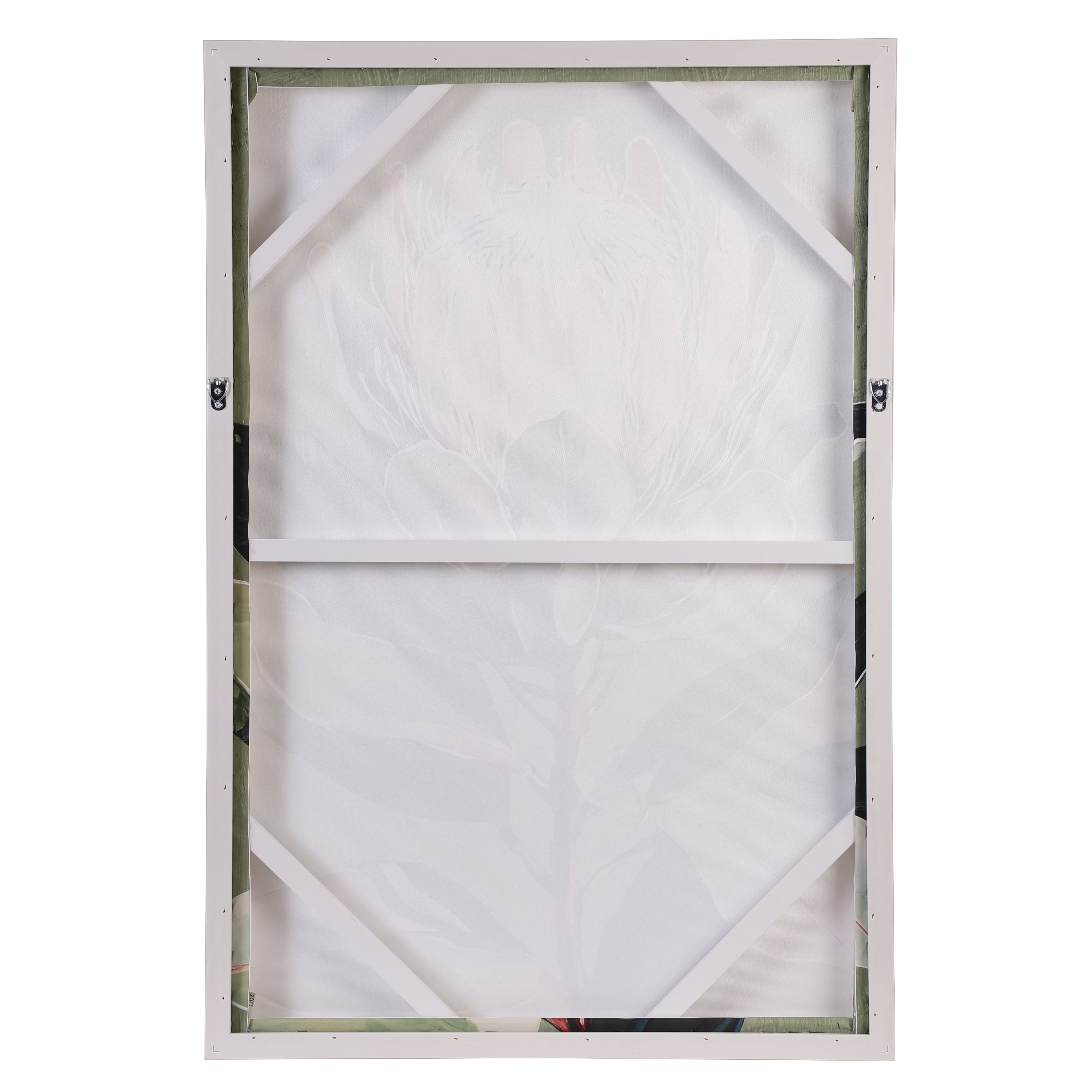 Protea Bloom Oil Hand-Painted Canvas Art