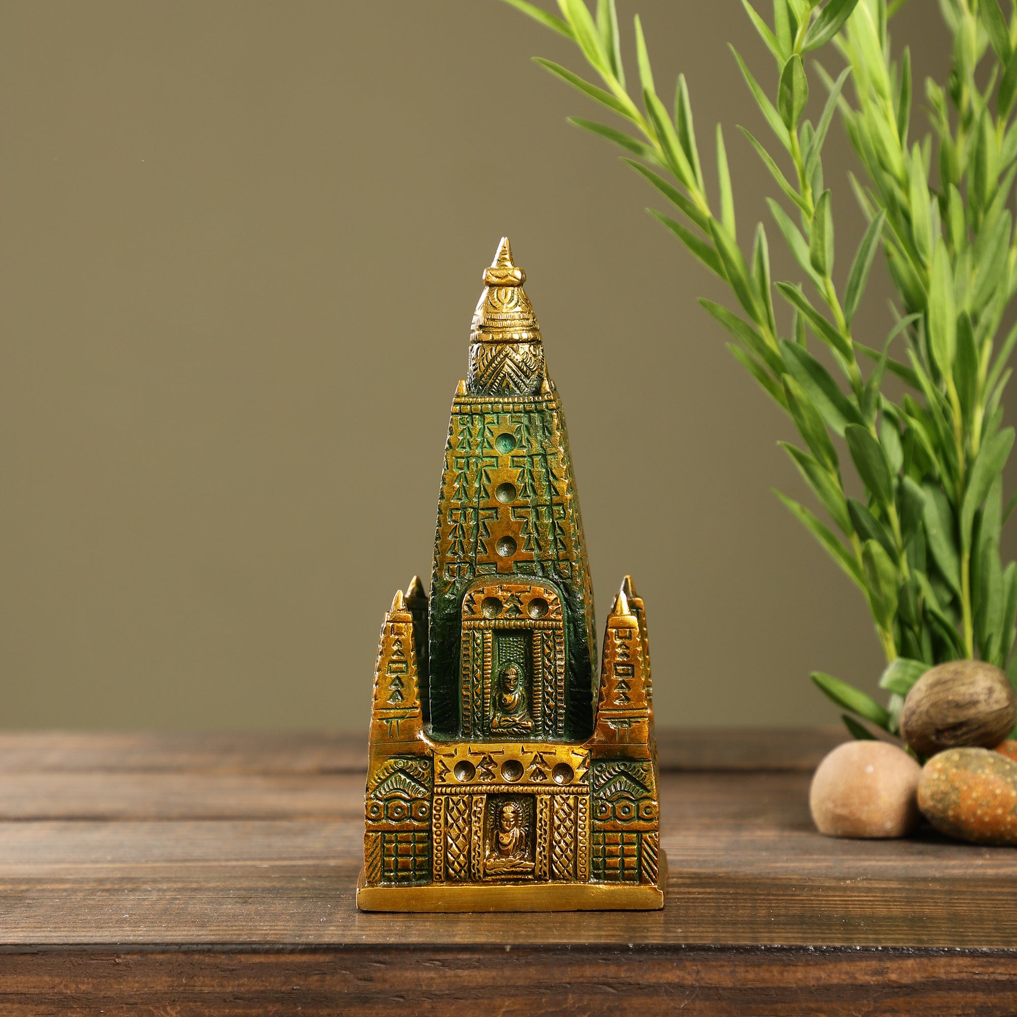 Brass Buddhist Stupa