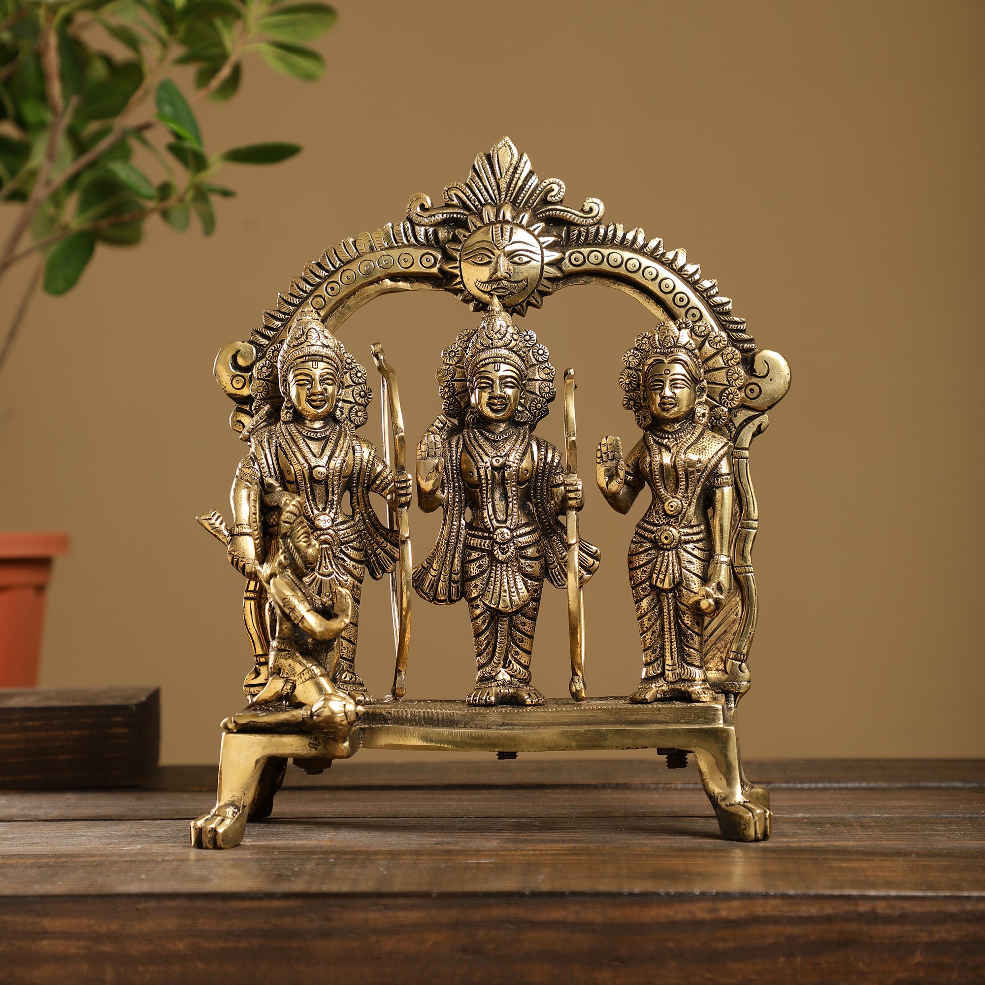 Handcrafted Brass Ram Darbar