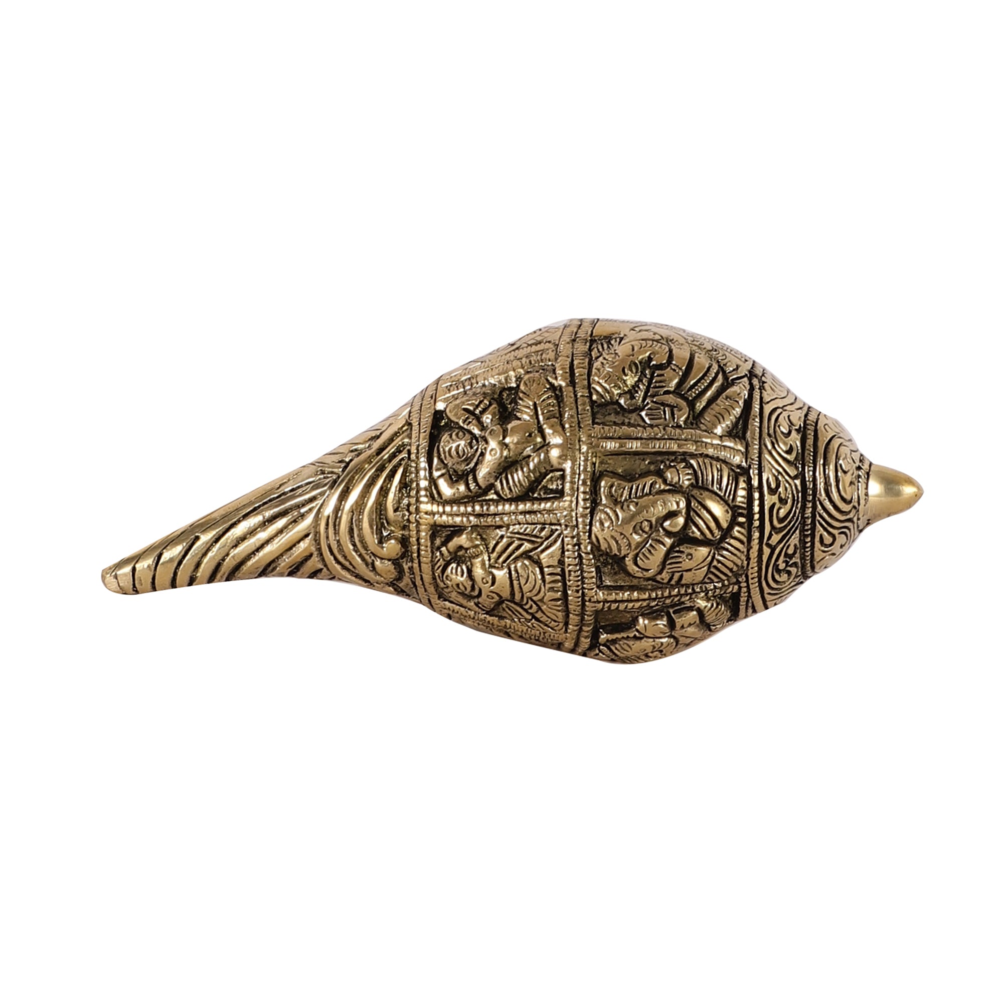 Handcrafted Brass Shankh