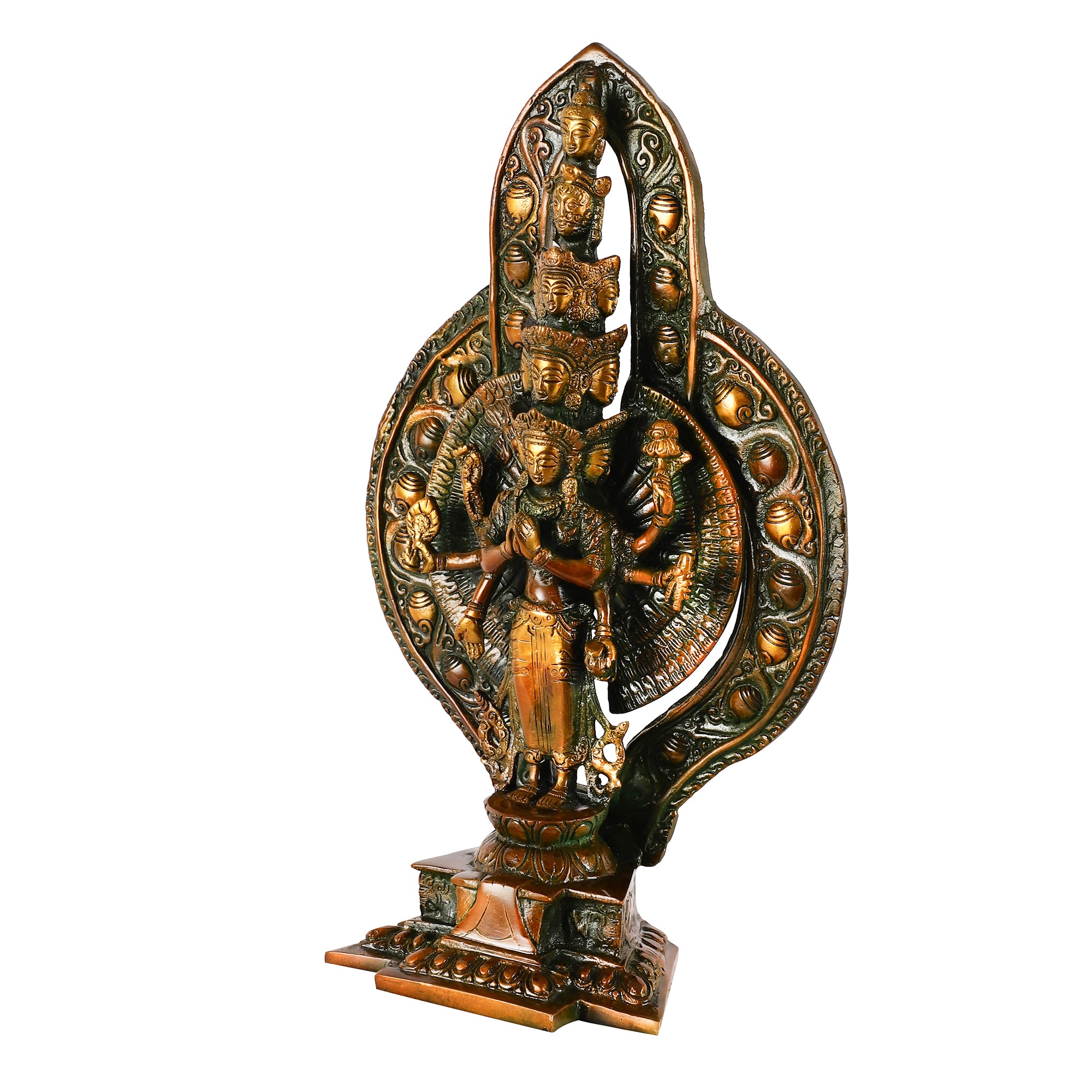 Brass Avlokeswar Idol (Large)
