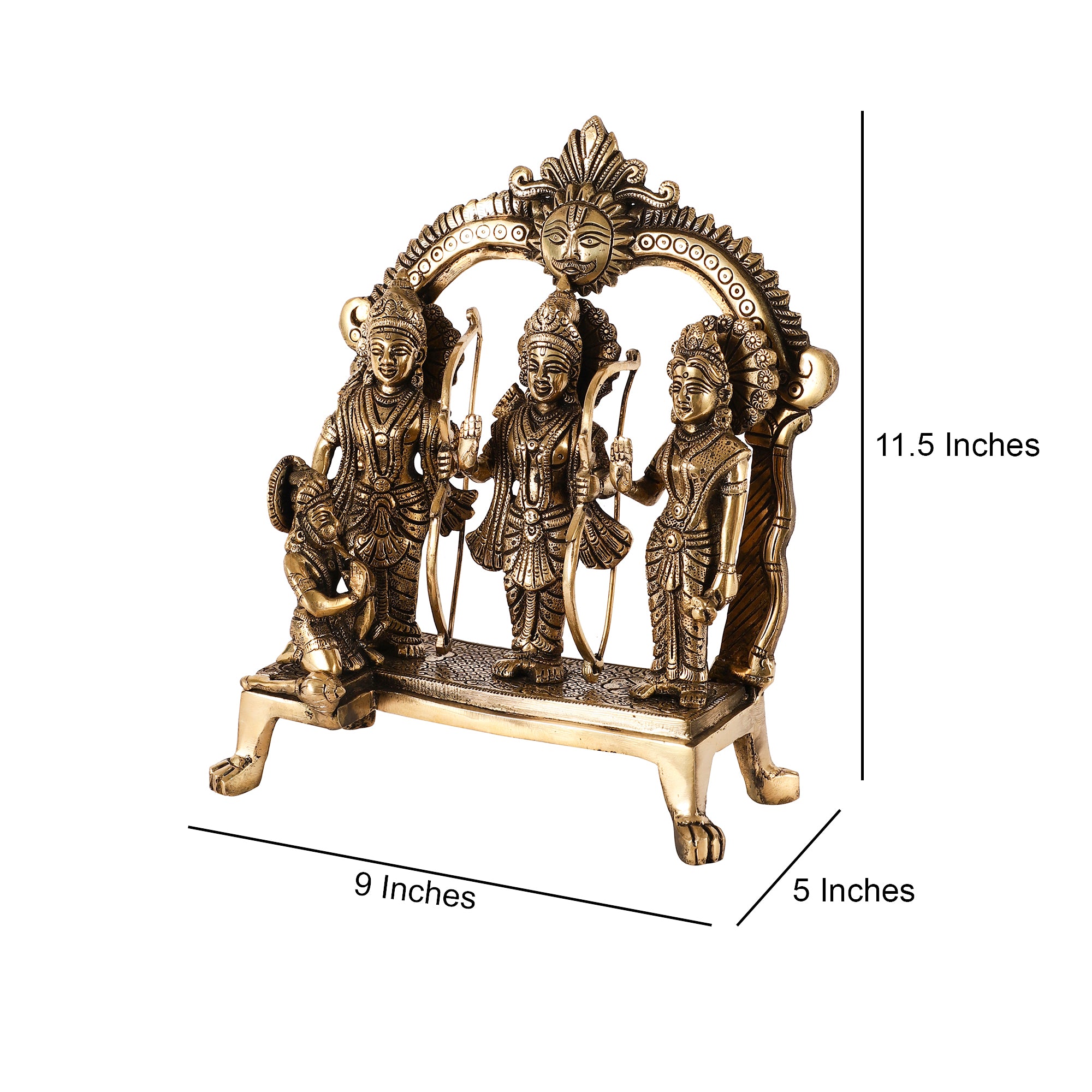 Handcrafted Brass Ram Darbar