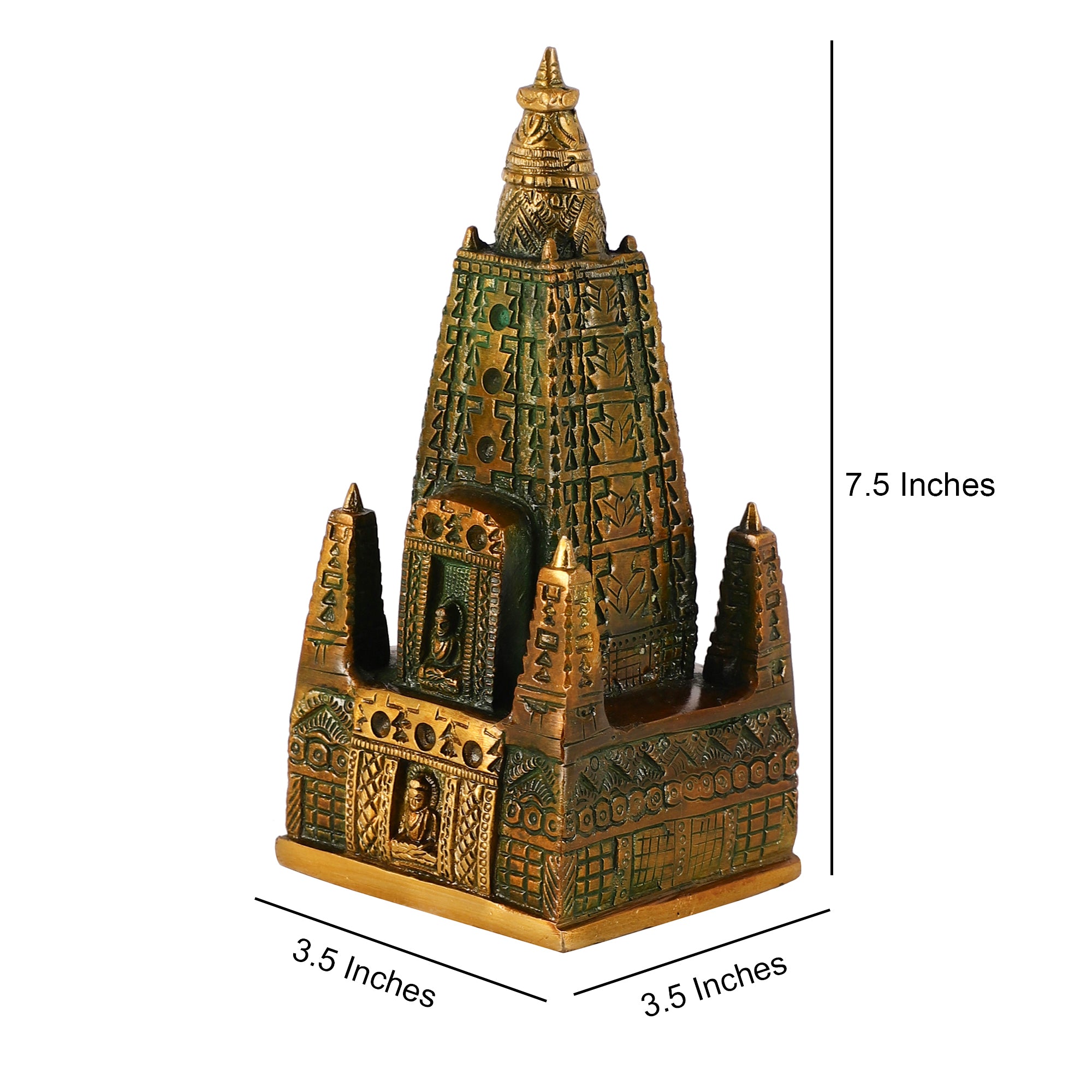 Brass Buddhist Stupa