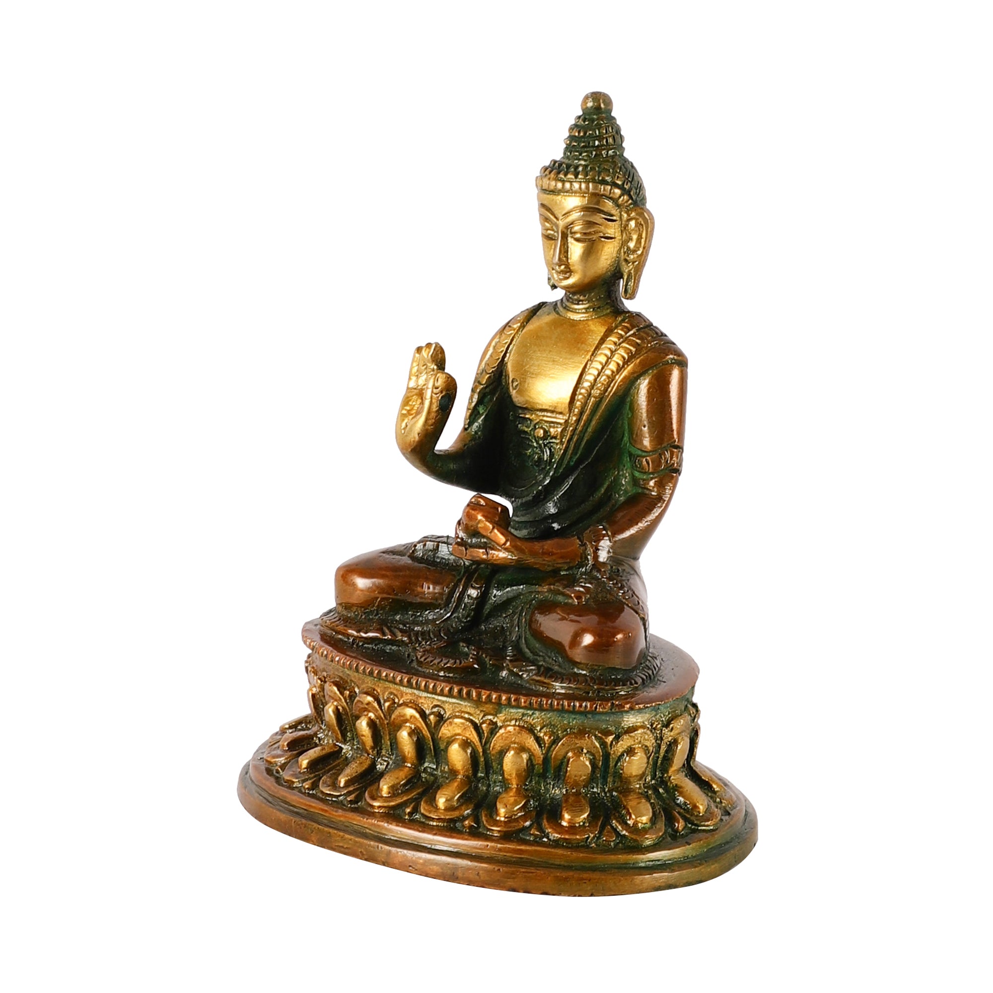 Brass Sitting Buddha