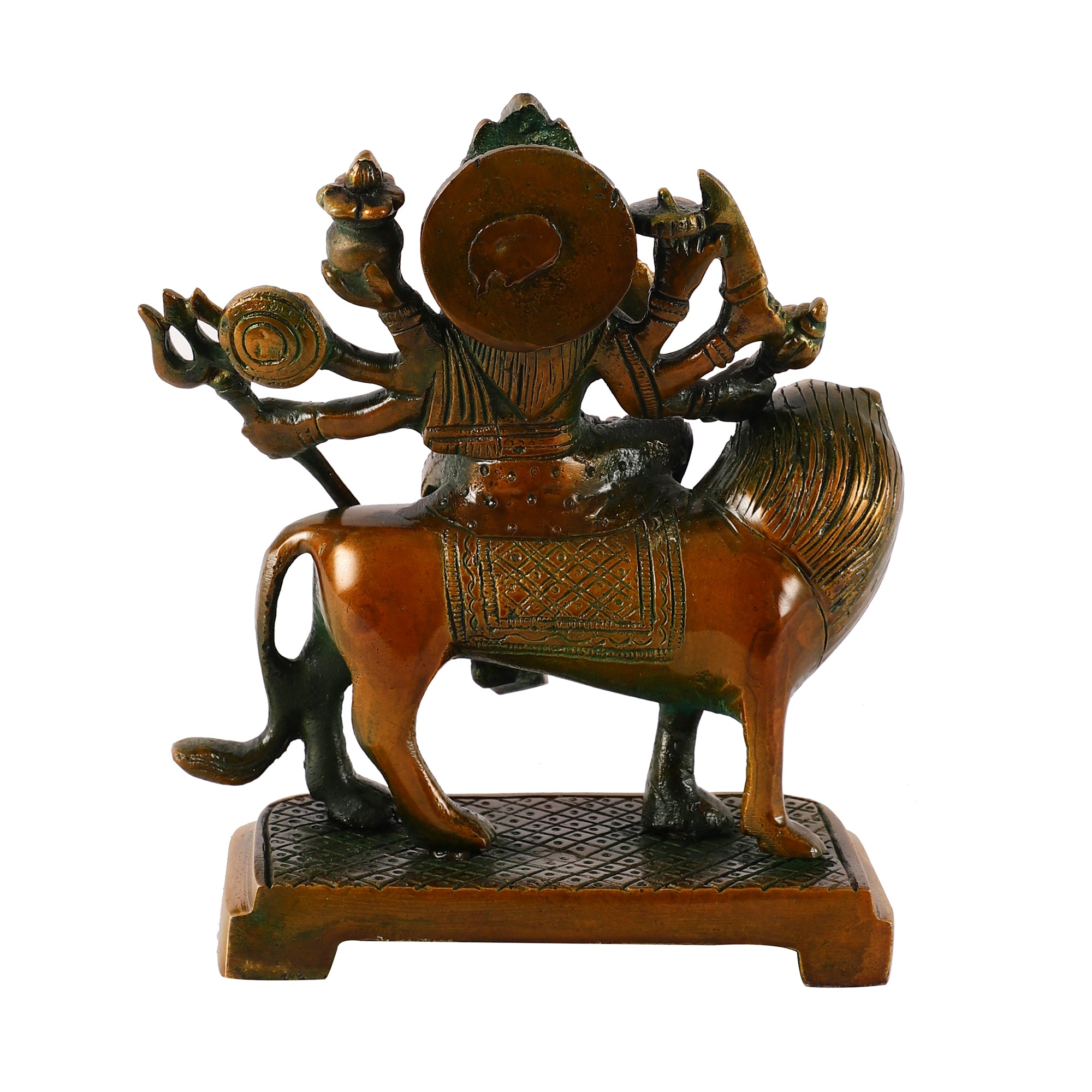 Brass Durga Devi